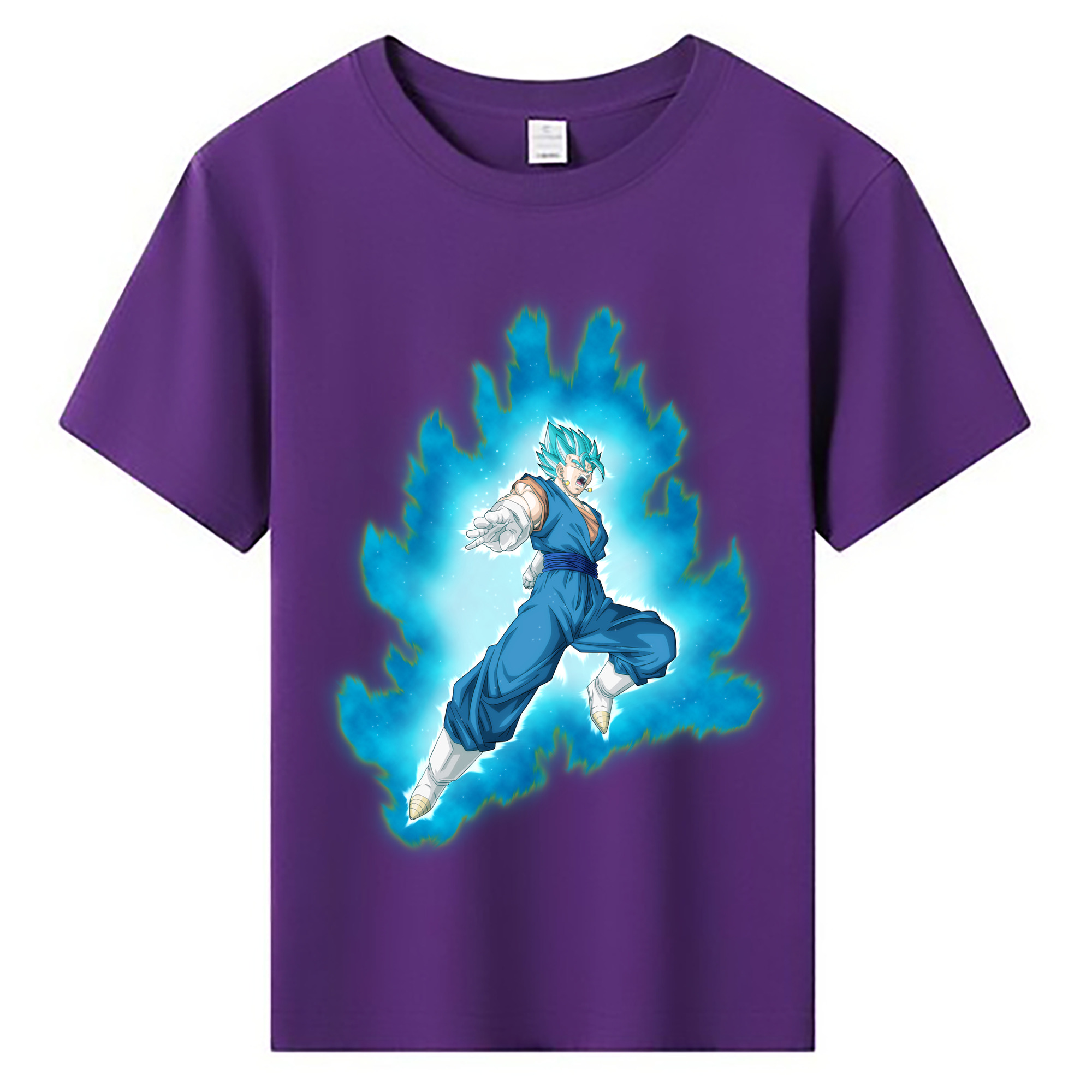 （画像用） ドラゴンボール ベジット DRAGON BALL Vegetto 綿100％キッズTシャツ（フロントプリント）