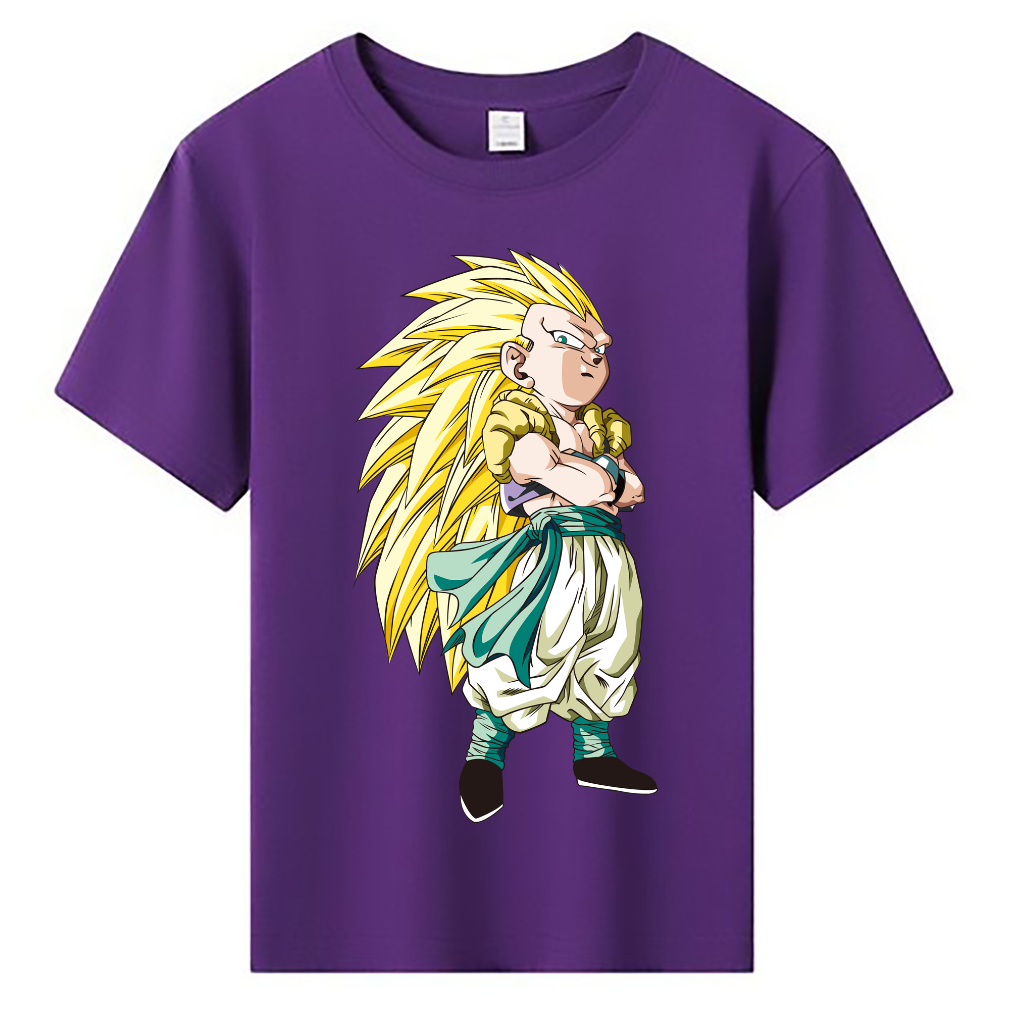 （画像用） ドラゴンボール ベジット DRAGON BALL Vegetto 綿100％キッズTシャツ（フロントプリント）
