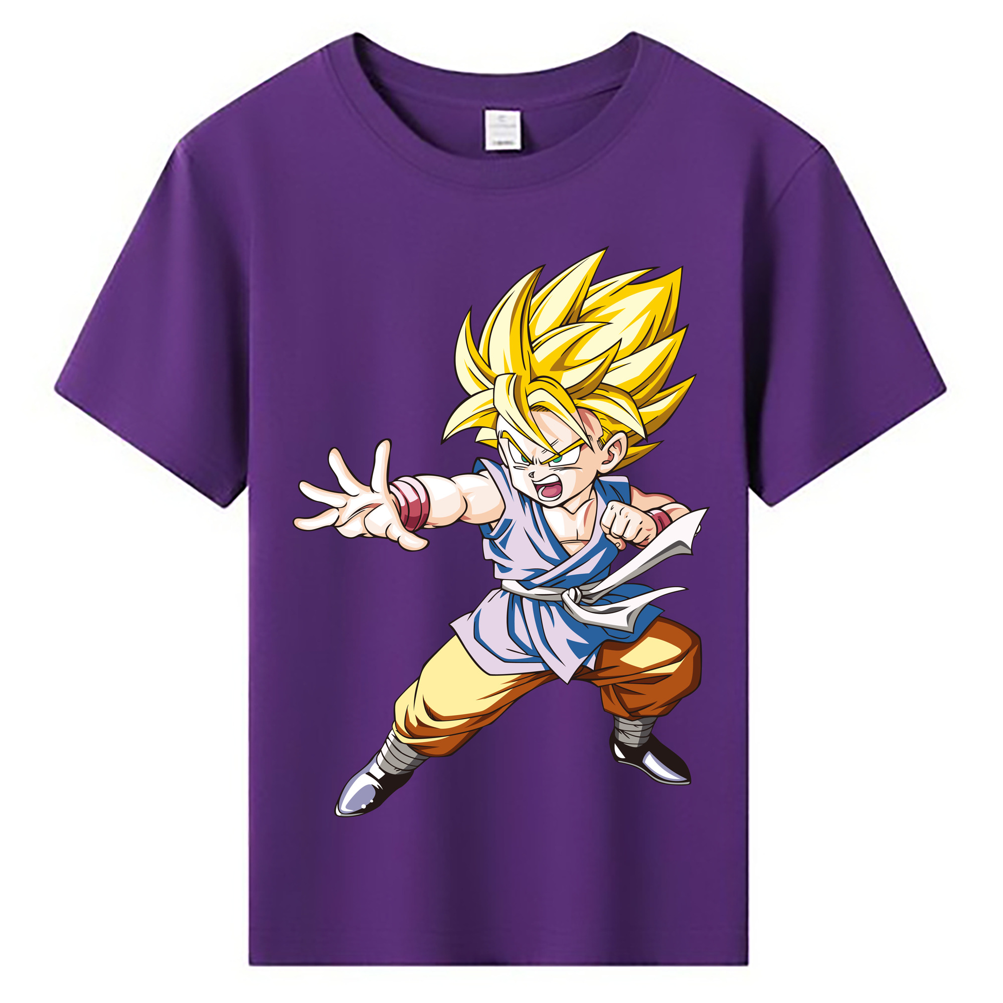 （画像用） ドラゴンボール ベジット DRAGON BALL Vegetto 綿100％キッズTシャツ（フロントプリント）