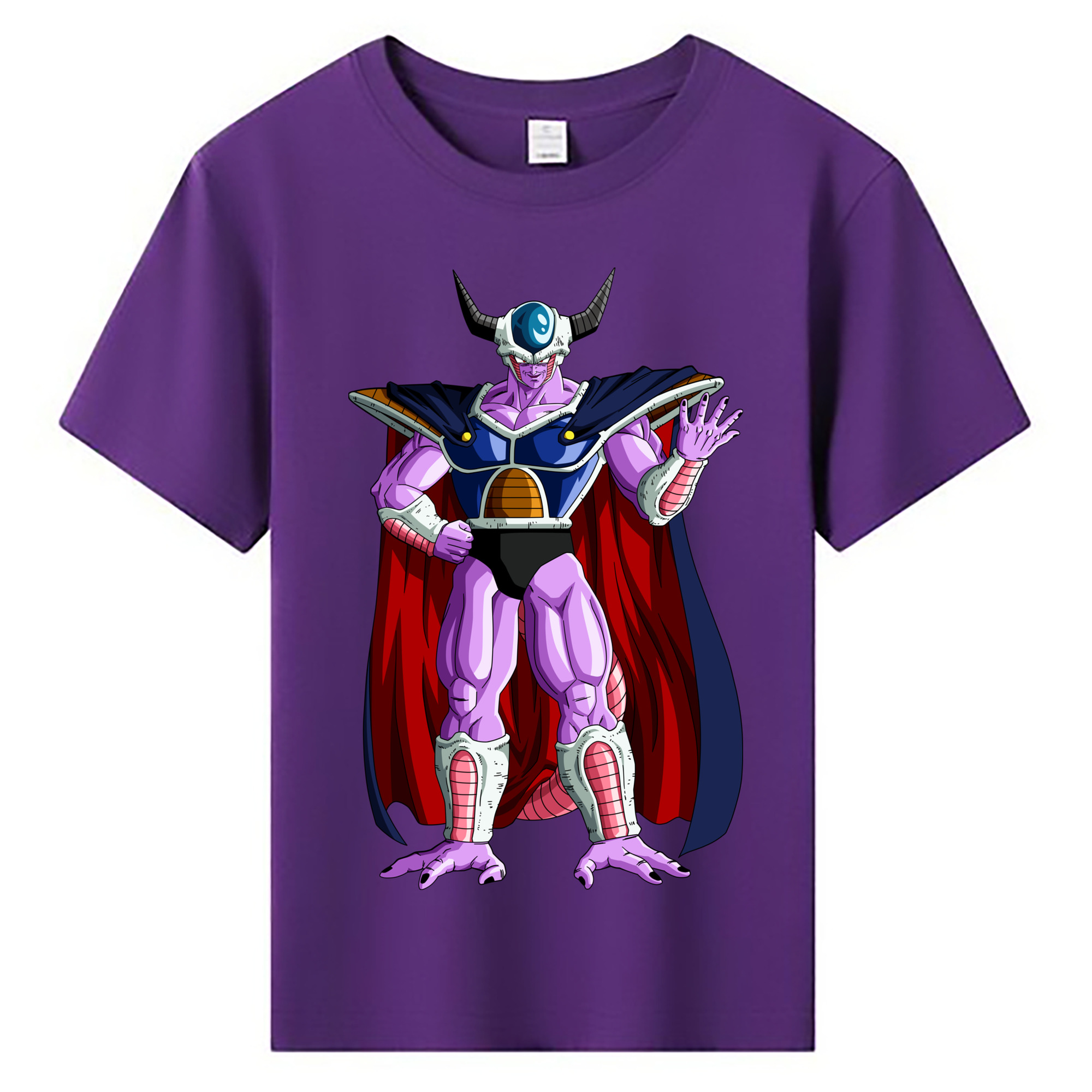 （画像用） ドラゴンボール コルド大王 DRAGON BALL King Cold 綿100％キッズTシャツ（フロントプリント）
