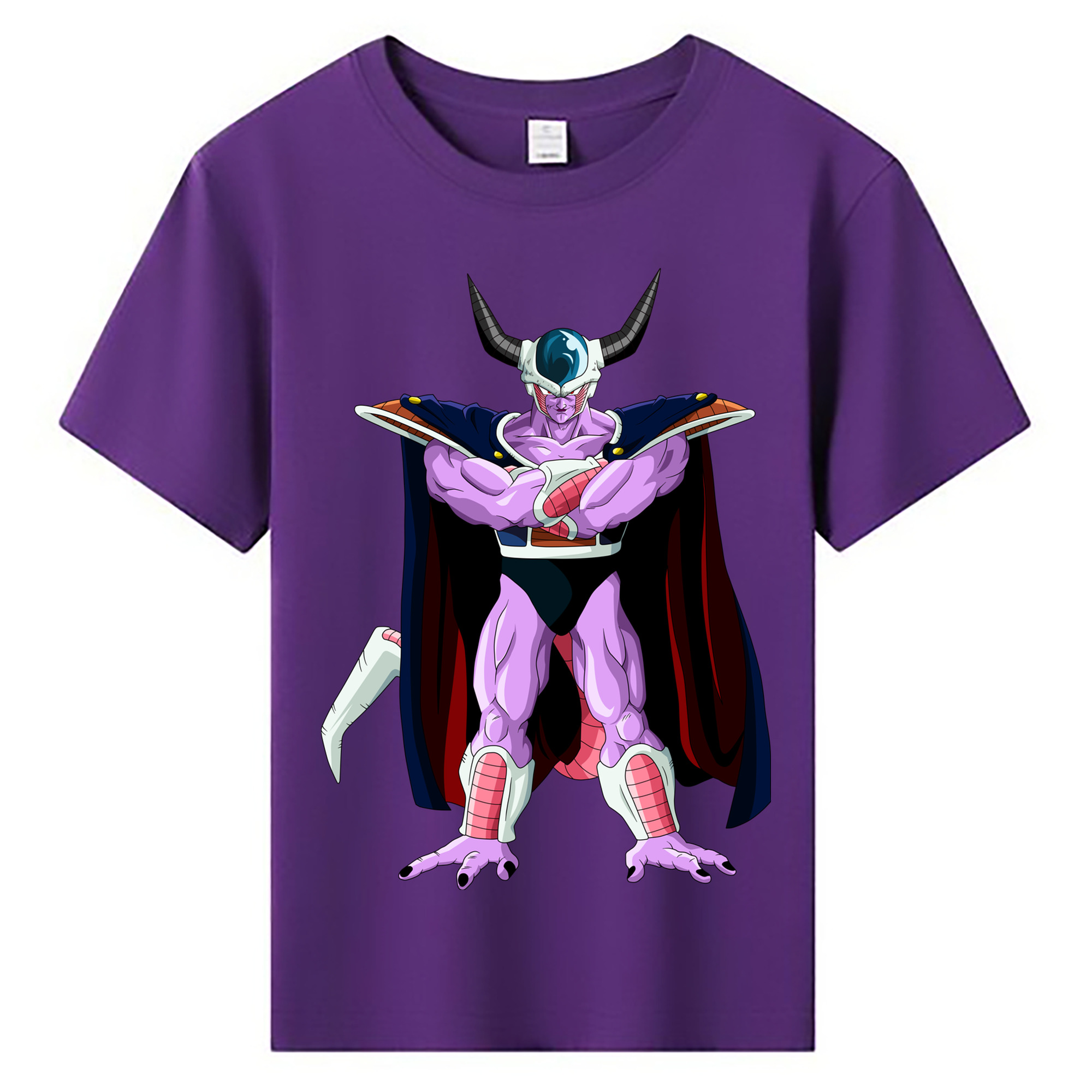 （画像用） ドラゴンボール コルド大王 DRAGON BALL King Cold 綿100％キッズTシャツ（フロントプリント）