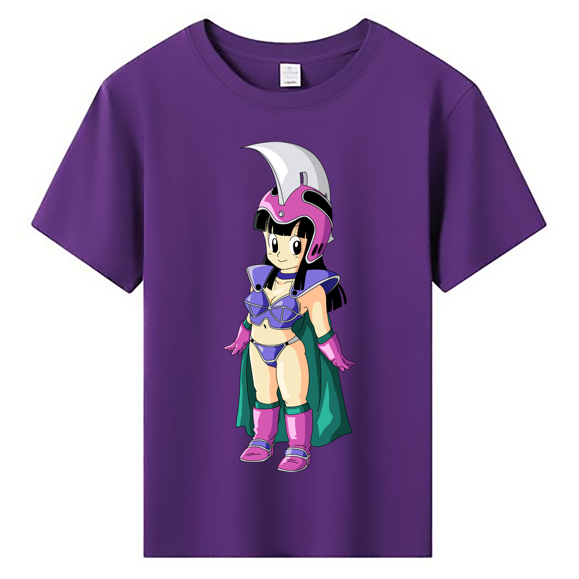 （画像用） ドラゴンボール チチ DRAGON BALL Chichi 綿100％キッズTシャツ（フロントプリント）