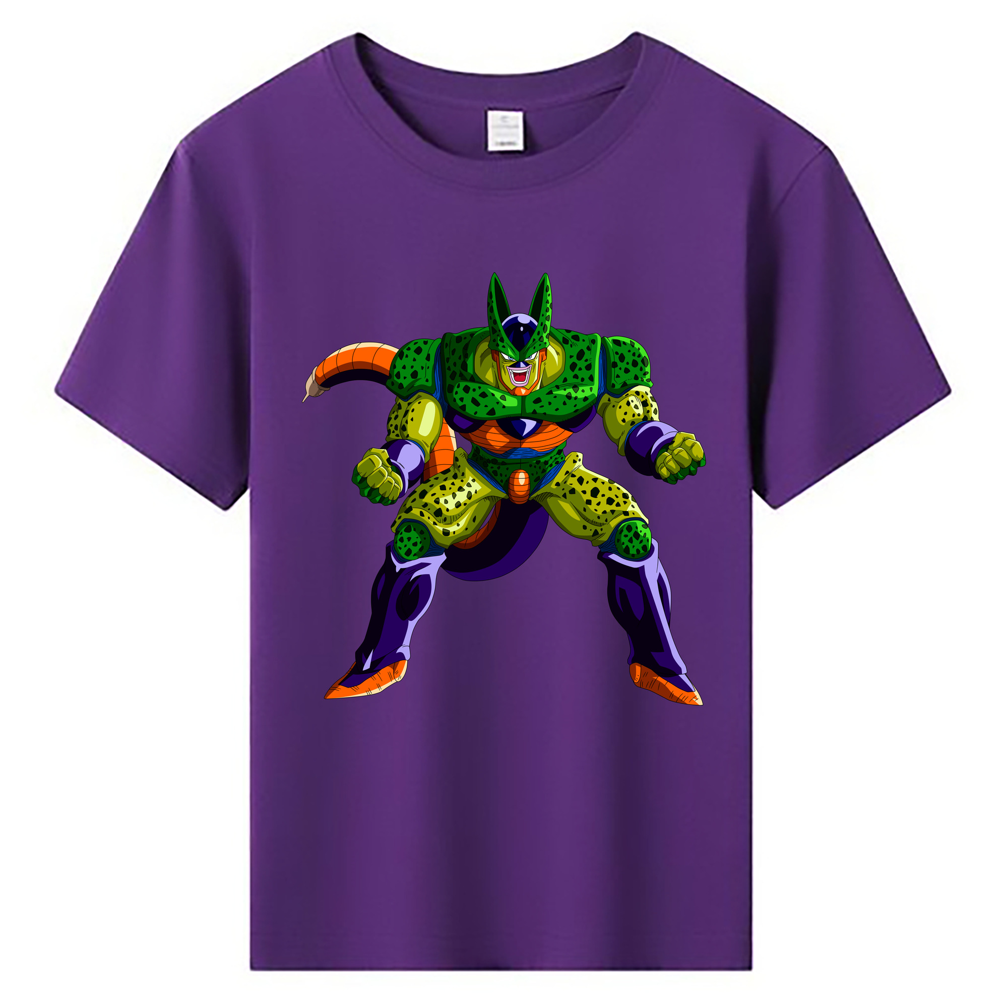 （画像用） ドラゴンボール セル DRAGON BALL Cell 綿100％キッズTシャツ（フロントプリント）