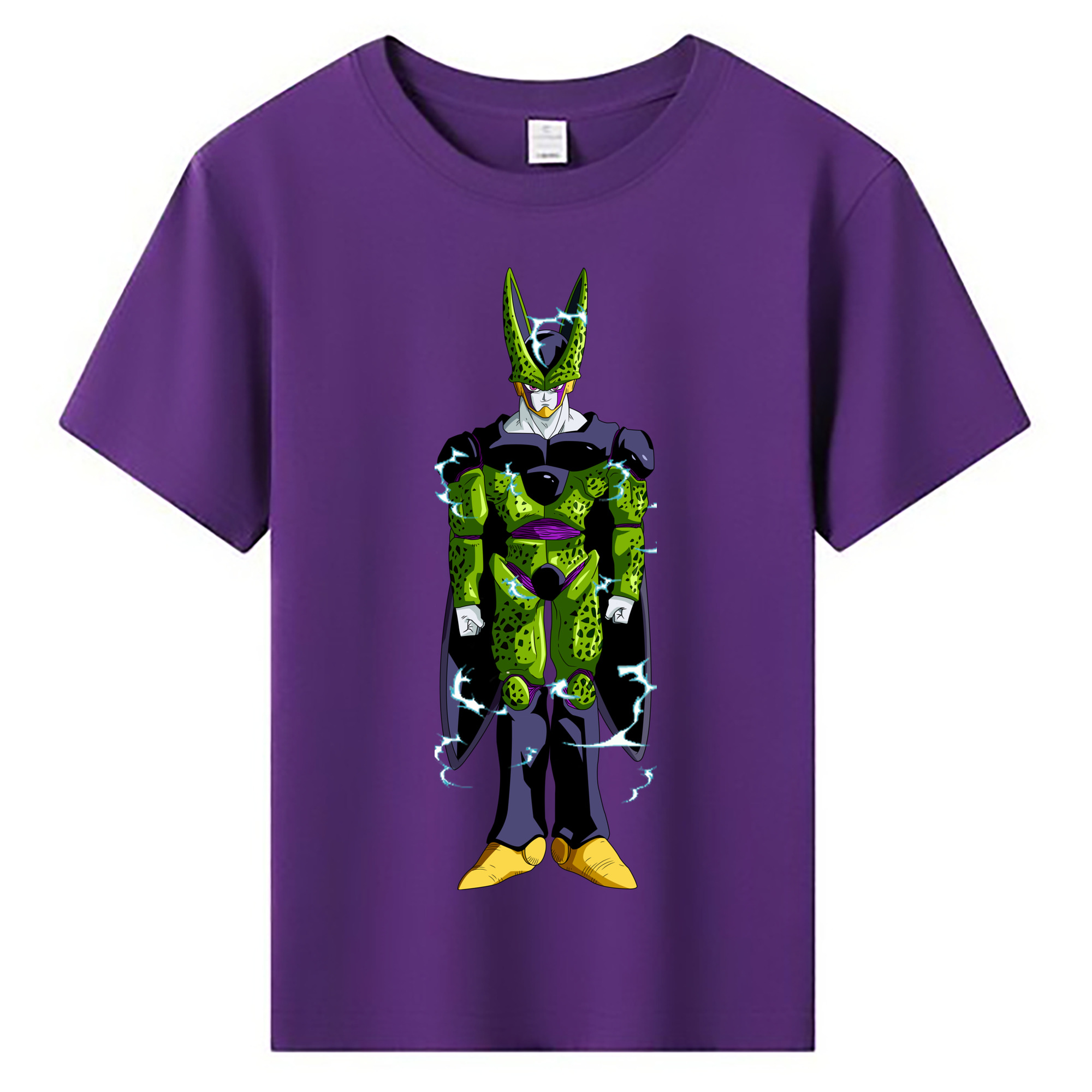 （画像用） ドラゴンボール セル DRAGON BALL Cell 綿100％キッズTシャツ（フロントプリント）