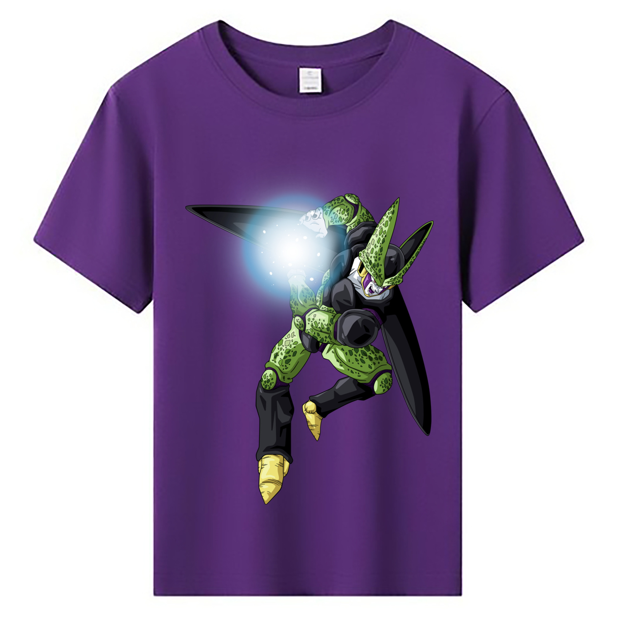 （画像用） ドラゴンボール セル DRAGON BALL Cell 綿100％キッズTシャツ（フロントプリント）