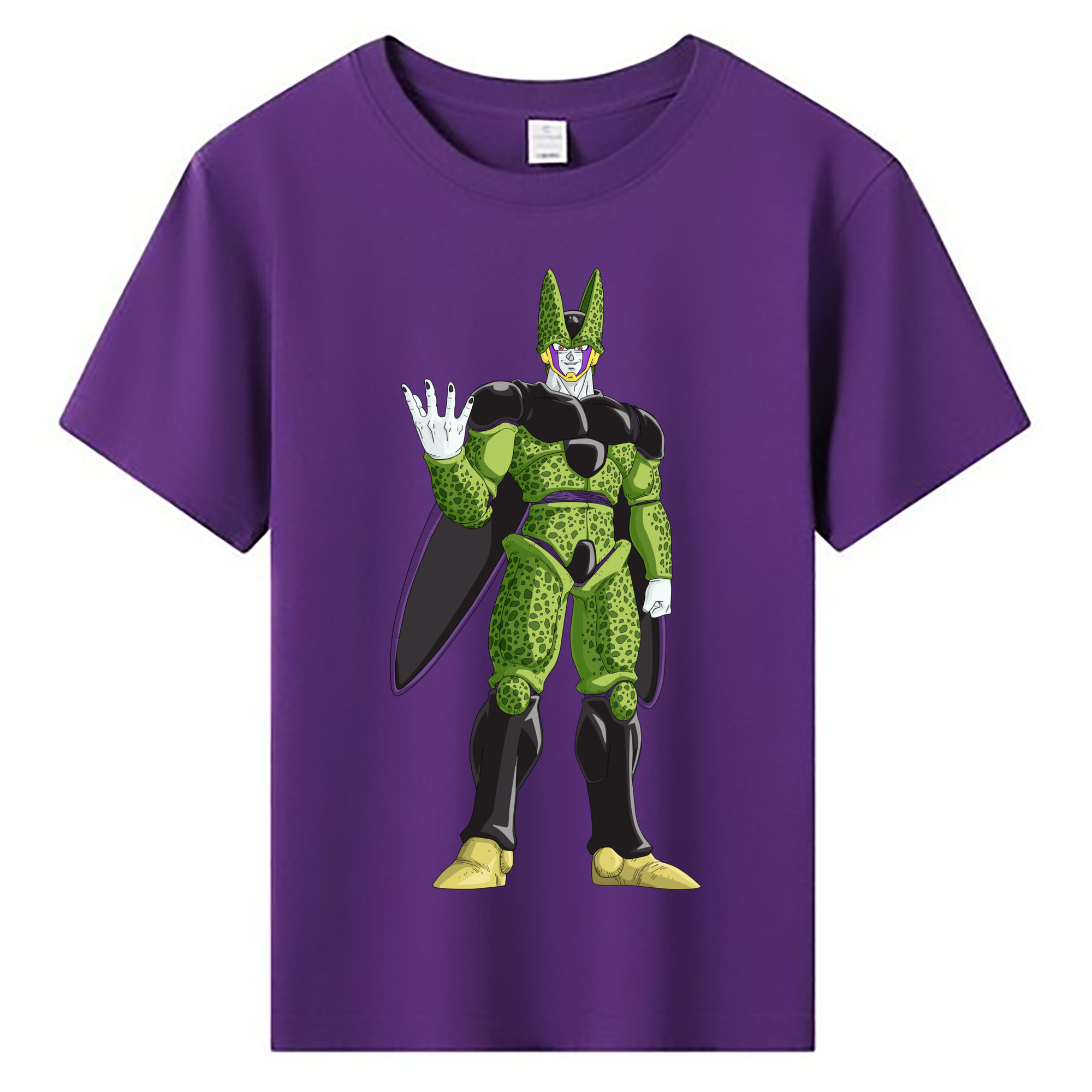（画像用） ドラゴンボール セル DRAGON BALL Cell 綿100％キッズTシャツ（フロントプリント）