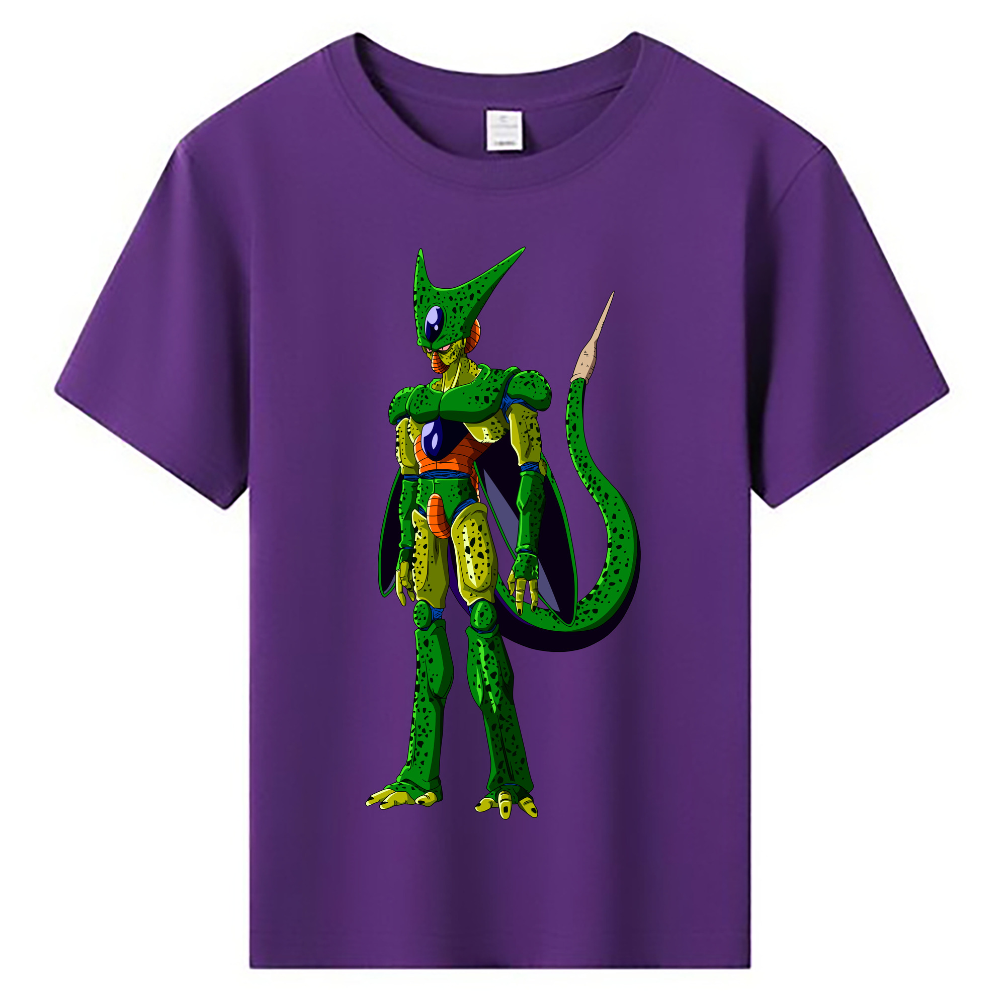 （画像用） ドラゴンボール セル DRAGON BALL Cell 綿100％キッズTシャツ（フロントプリント）