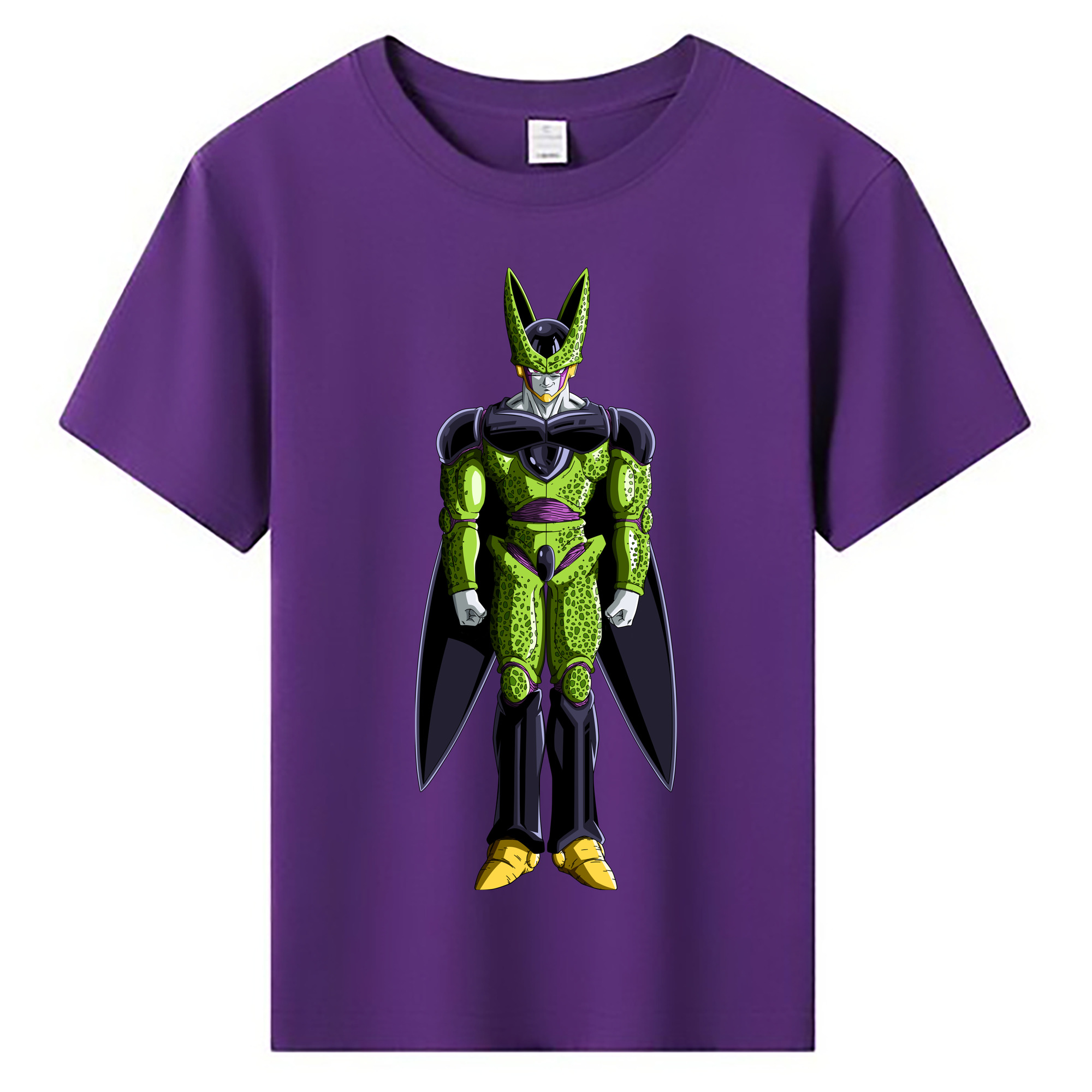 （画像用） ドラゴンボール セル DRAGON BALL Cell 綿100％キッズTシャツ（フロントプリント）