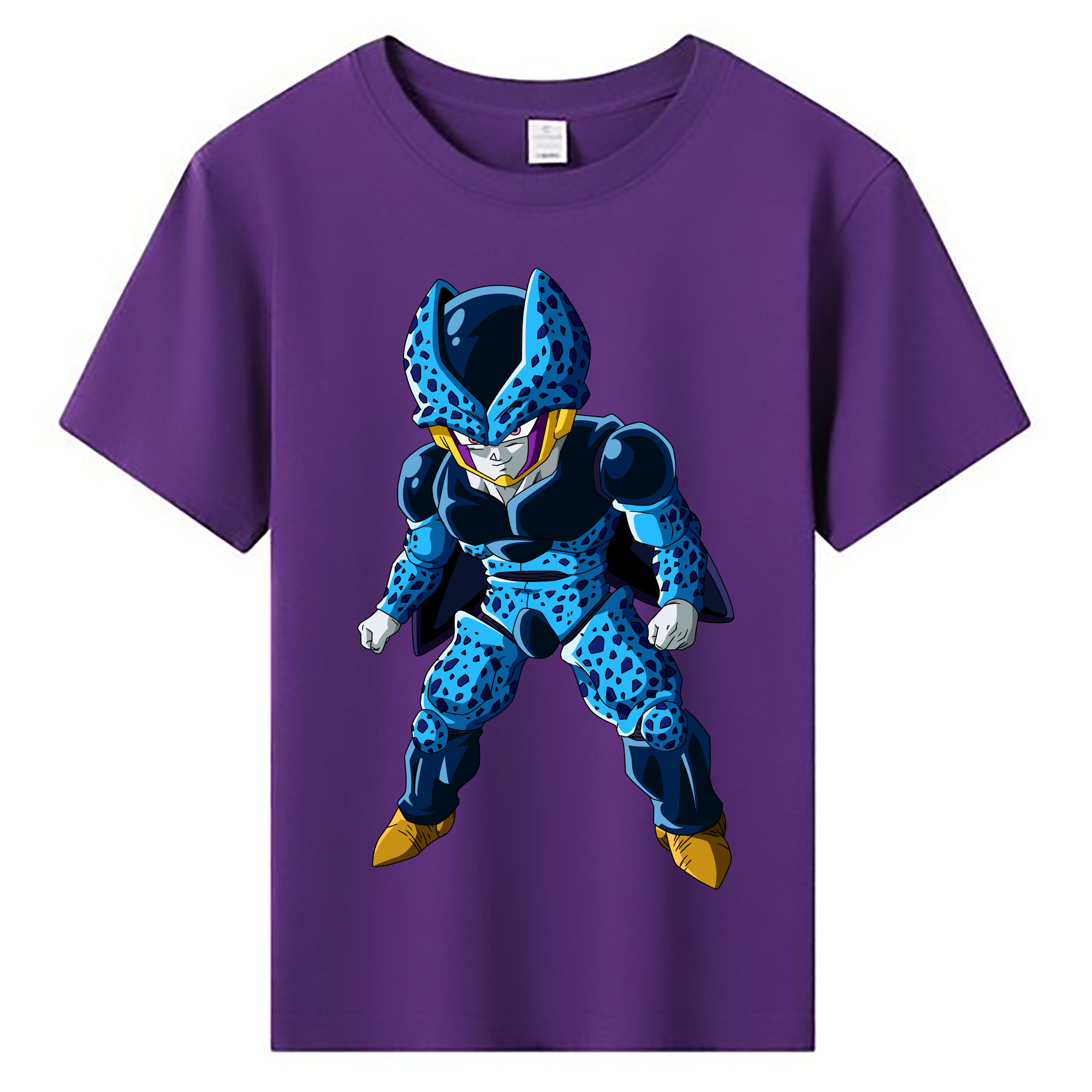 （画像用） ドラゴンボール セル DRAGON BALL Cell 綿100％キッズTシャツ（フロントプリント）