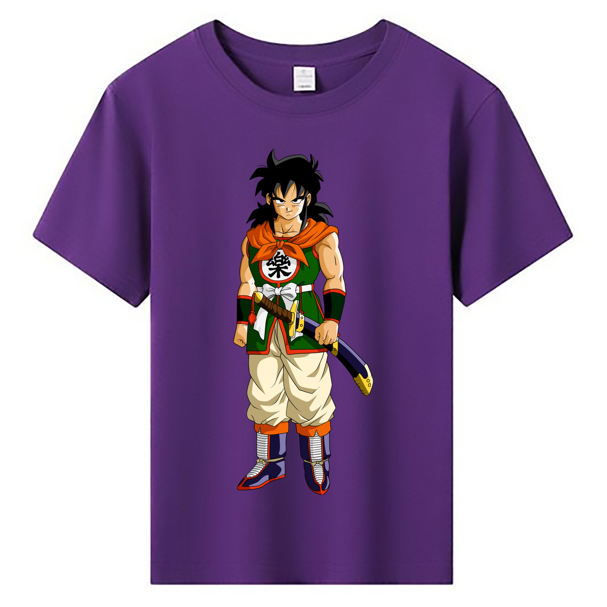 （画像用） ドラゴンボール ヤムチャ DRAGON BALL Yamcha 綿100％キッズTシャツ（フロントプリント）