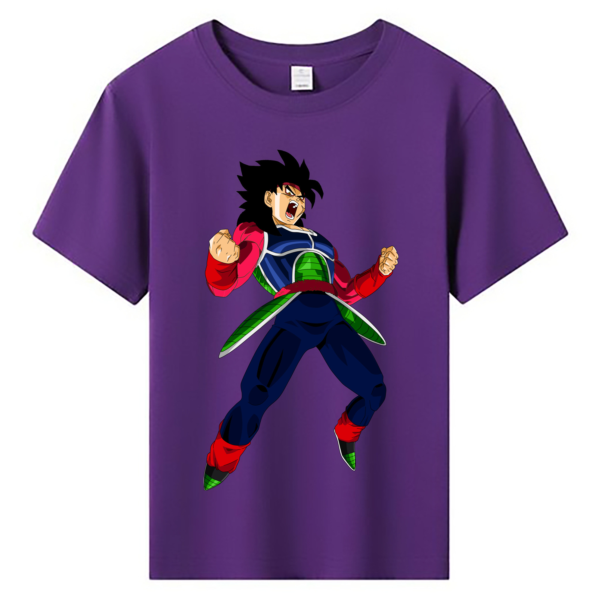 （画像用） ドラゴンボール バーダック DRAGON BALL Burdock 綿100％キッズTシャツ（フロントプリント）