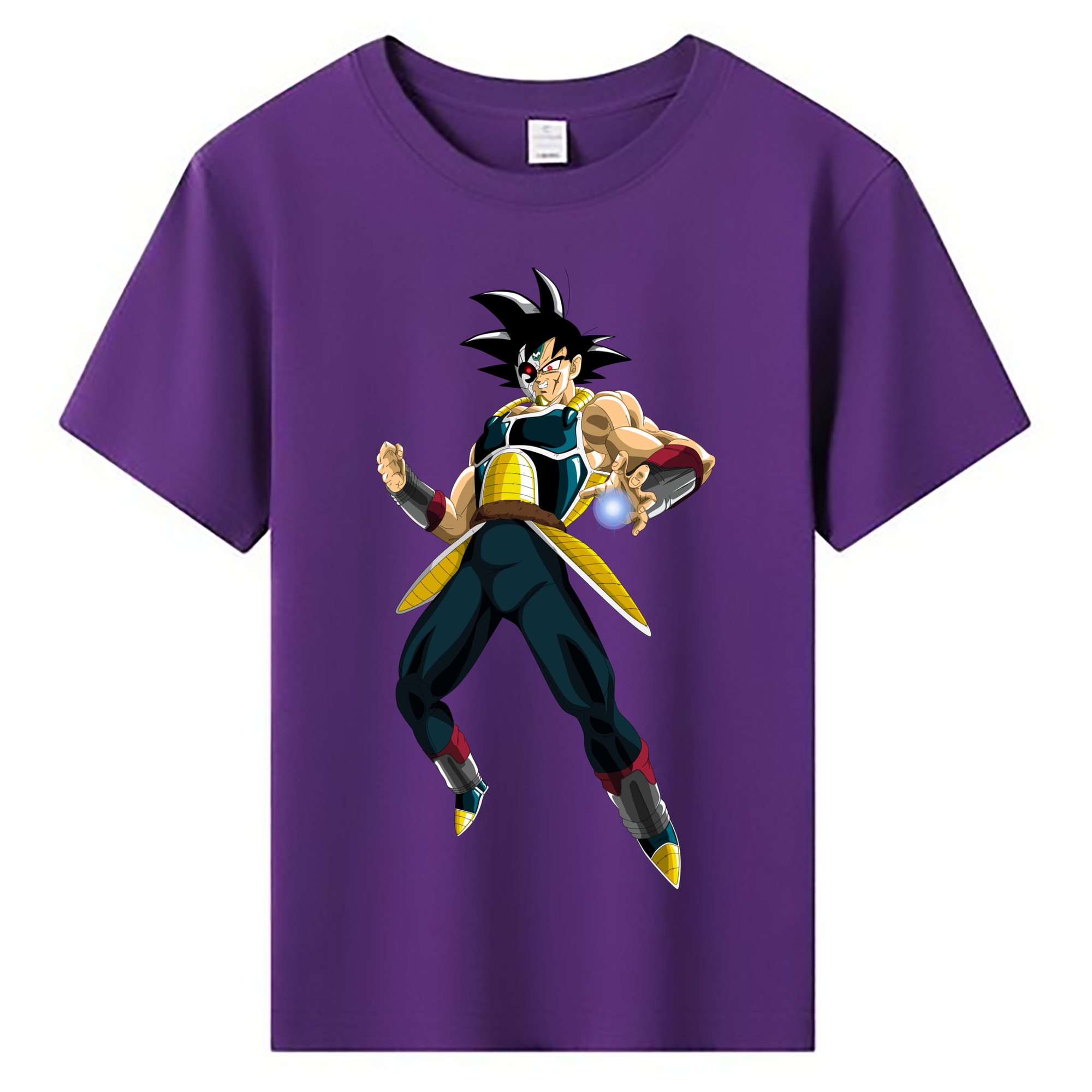 （画像用） ドラゴンボール バーダック DRAGON BALL Burdock 綿100％キッズTシャツ（フロントプリント）