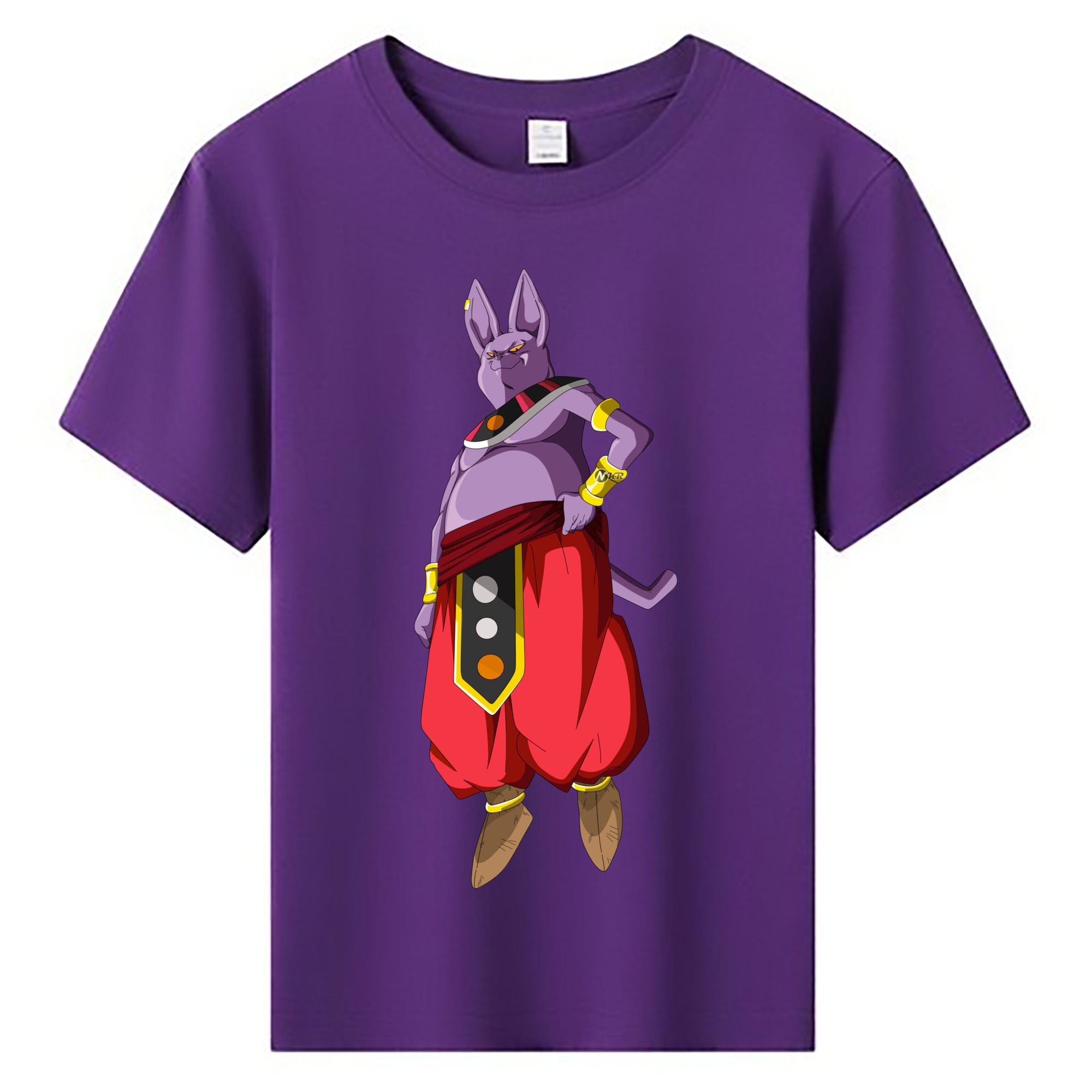 （画像用） ドラゴンボール シャンパ DRAGON BALL Champa 綿100％キッズTシャツ（フロントプリント）