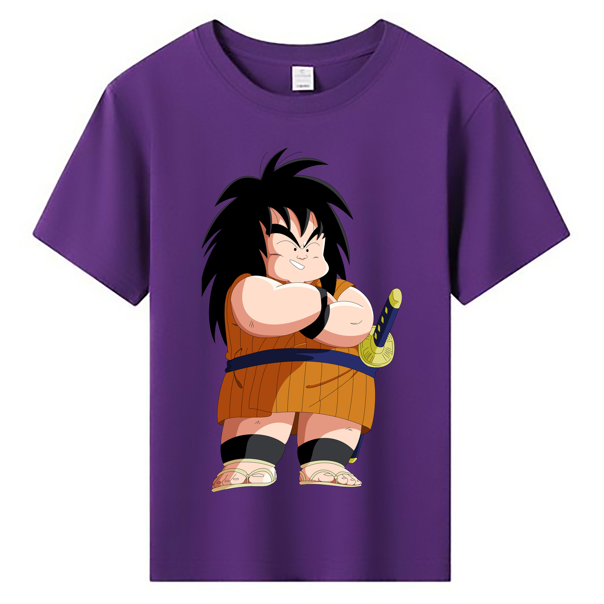 （画像用） ドラゴンボール やじろべえ DRAGON BALL Yajirobe 綿100％キッズTシャツ（フロントプリント）