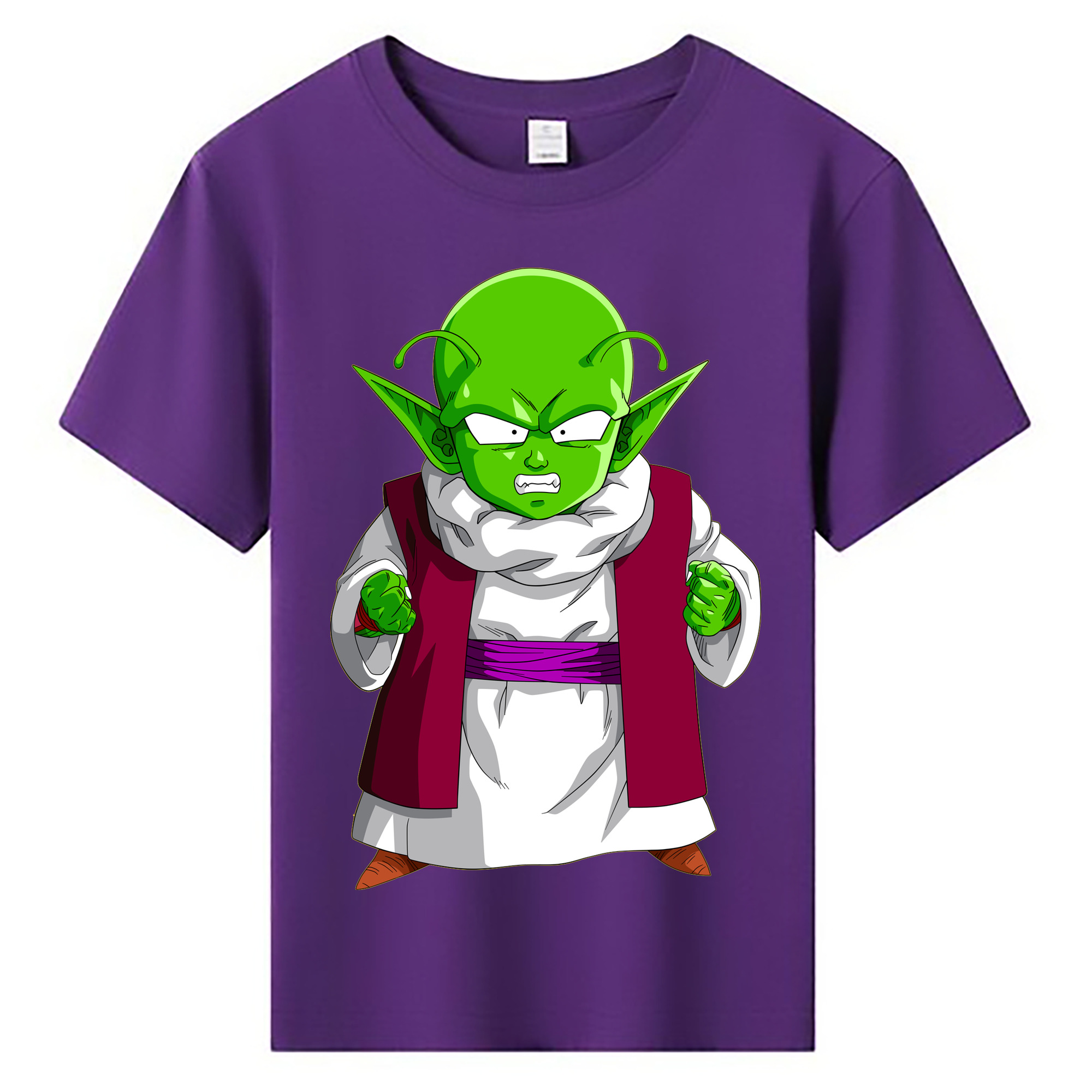 （画像用） ドラゴンボール ピッコロ DRAGON BALL Piccolo 綿100％キッズTシャツ（フロントプリント）