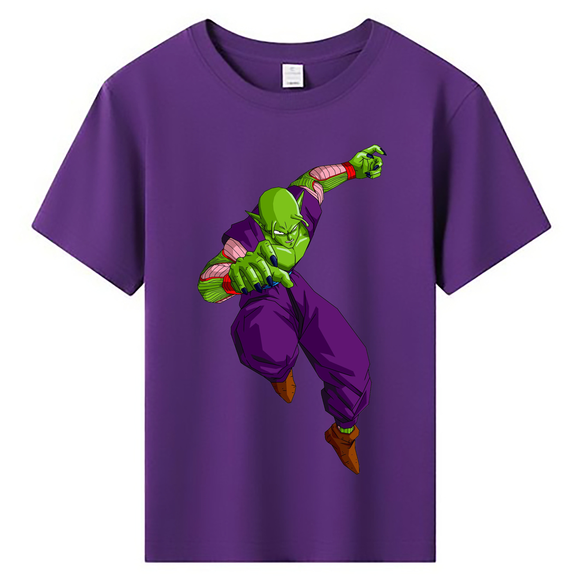 （画像用） ドラゴンボール ピッコロ DRAGON BALL Piccolo 綿100％キッズTシャツ（フロントプリント）