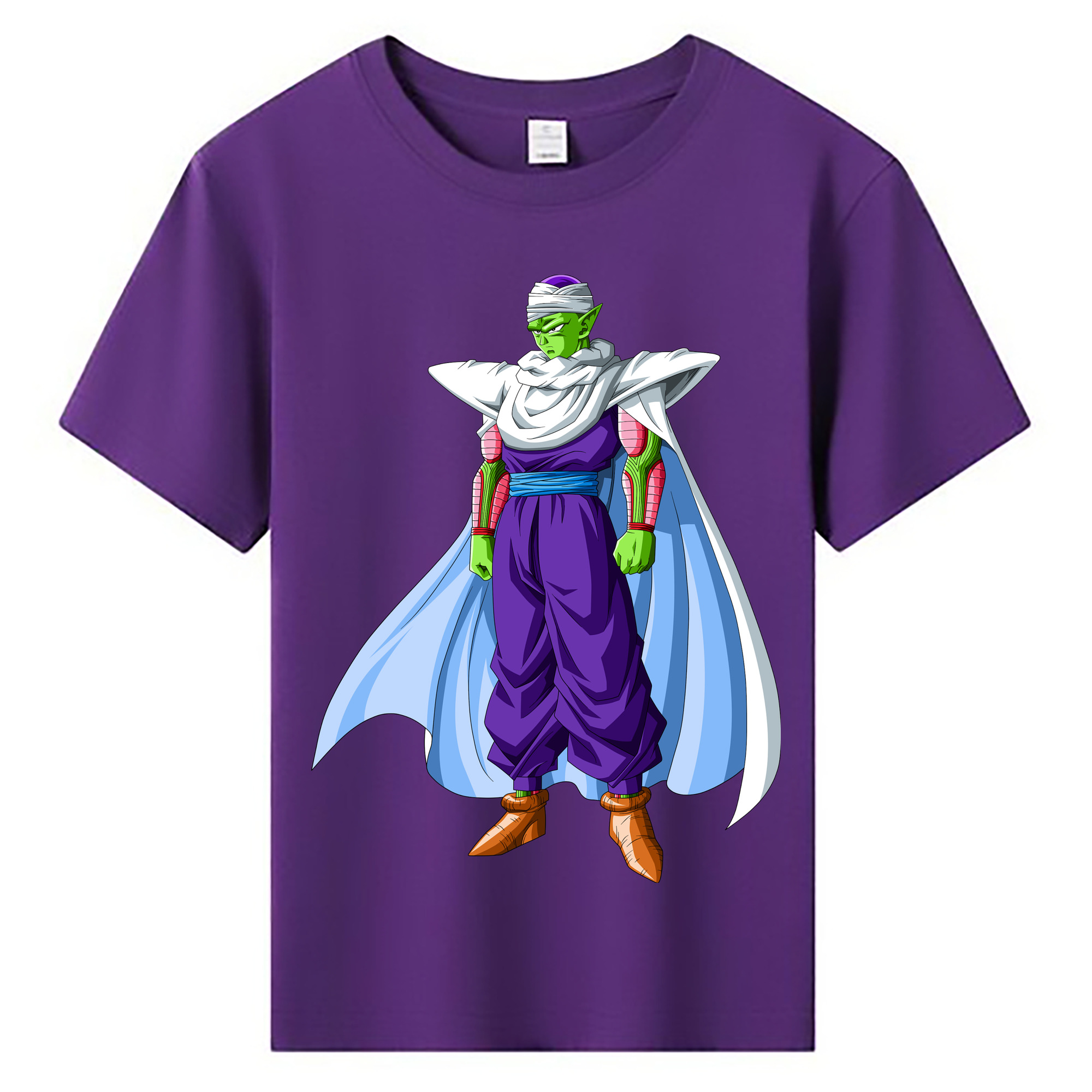 （画像用） ドラゴンボール ピッコロ DRAGON BALL Piccolo 綿100％キッズTシャツ（フロントプリント）