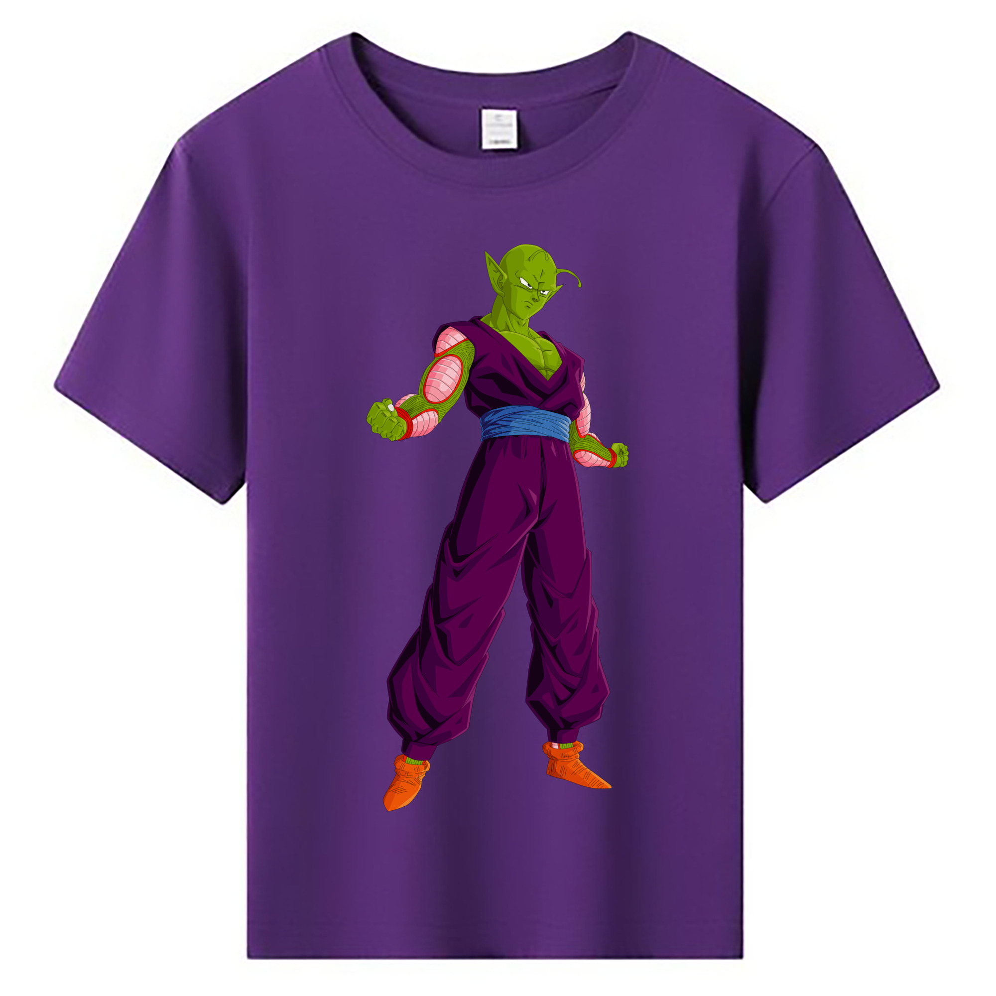 （画像用） ドラゴンボール ピッコロ DRAGON BALL Piccolo 綿100％キッズTシャツ（フロントプリント）