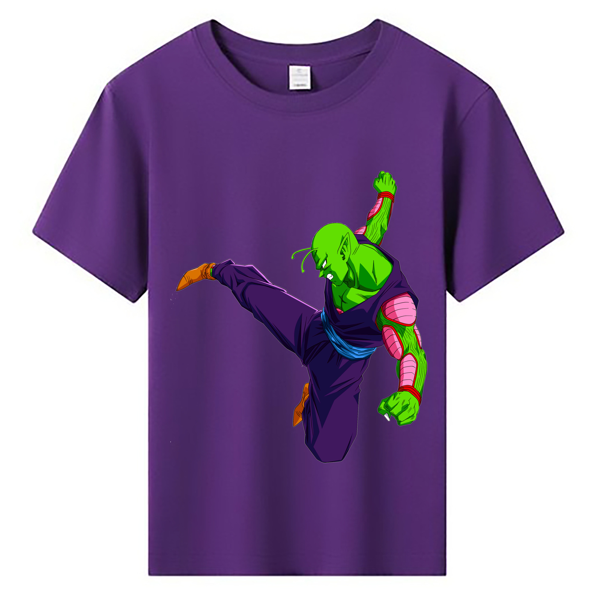 （画像用） ドラゴンボール ピッコロ DRAGON BALL Piccolo 綿100％キッズTシャツ（フロントプリント）
