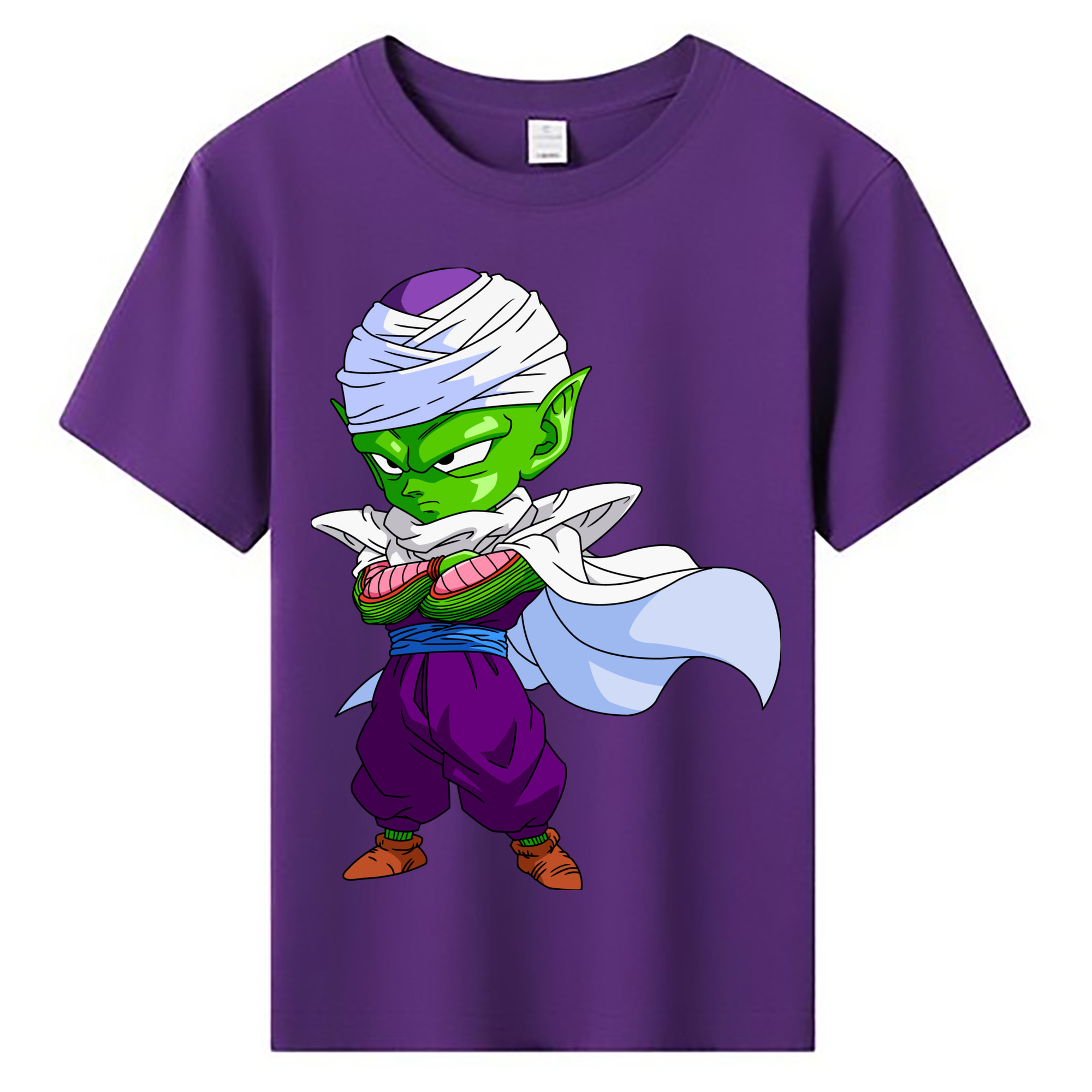 （画像用） ドラゴンボール ピッコロ DRAGON BALL Piccolo 綿100％キッズTシャツ（フロントプリント）