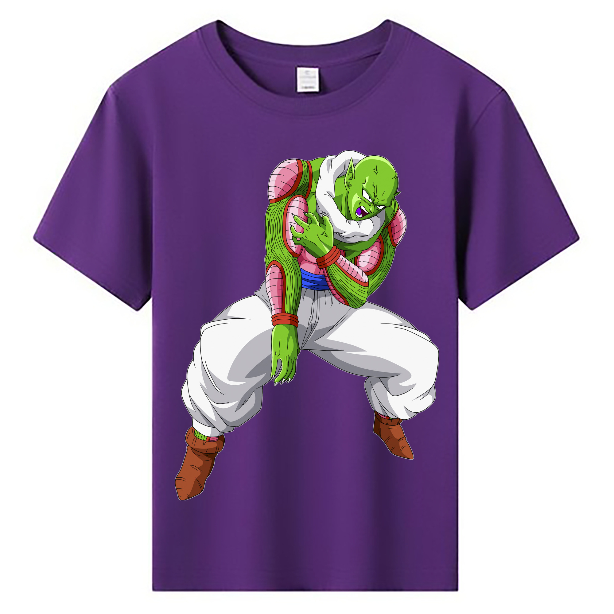 （画像用） ドラゴンボール ピッコロ DRAGON BALL Piccolo 綿100％キッズTシャツ（フロントプリント）