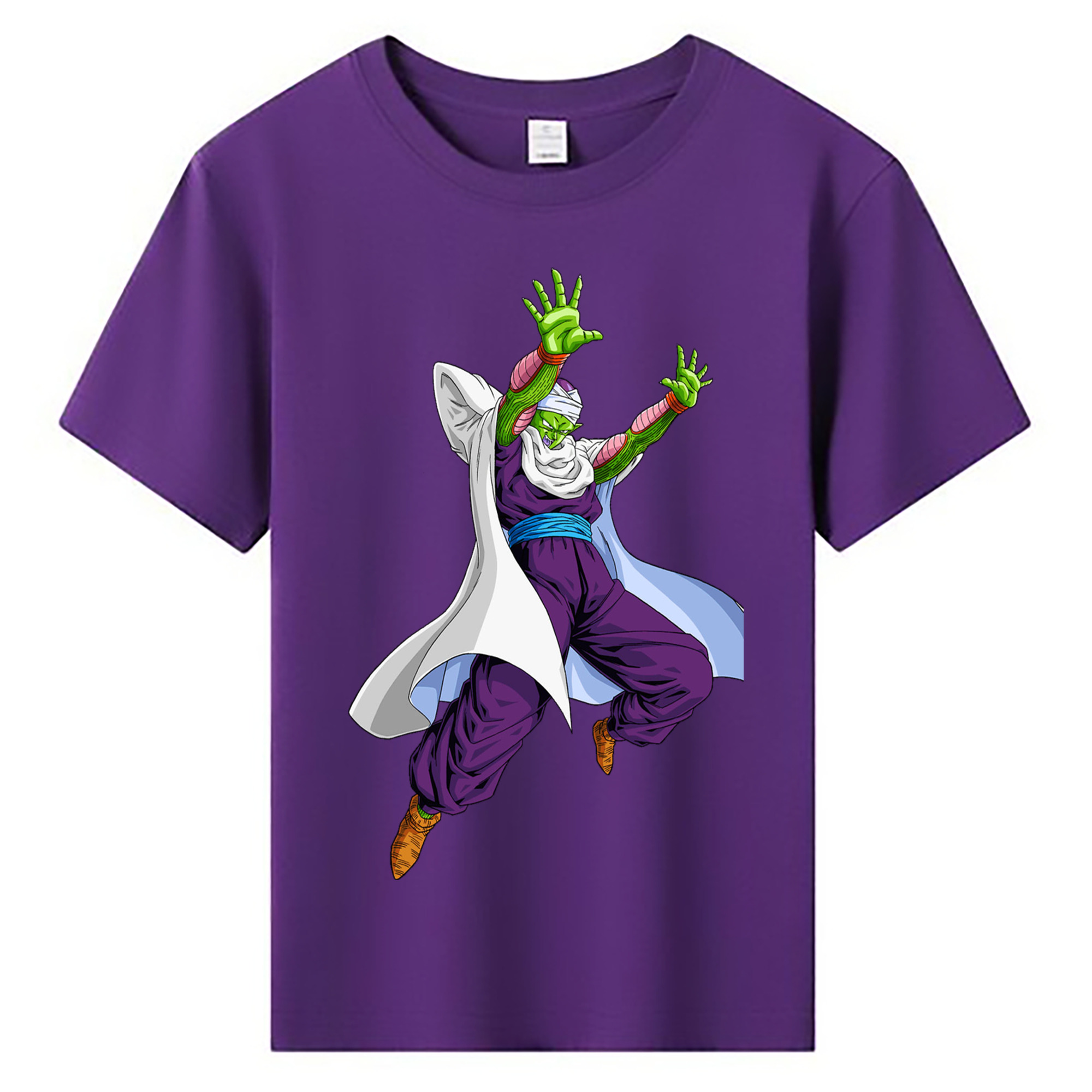 （画像用） ドラゴンボール ピッコロ DRAGON BALL Piccolo 綿100％キッズTシャツ（フロントプリント）