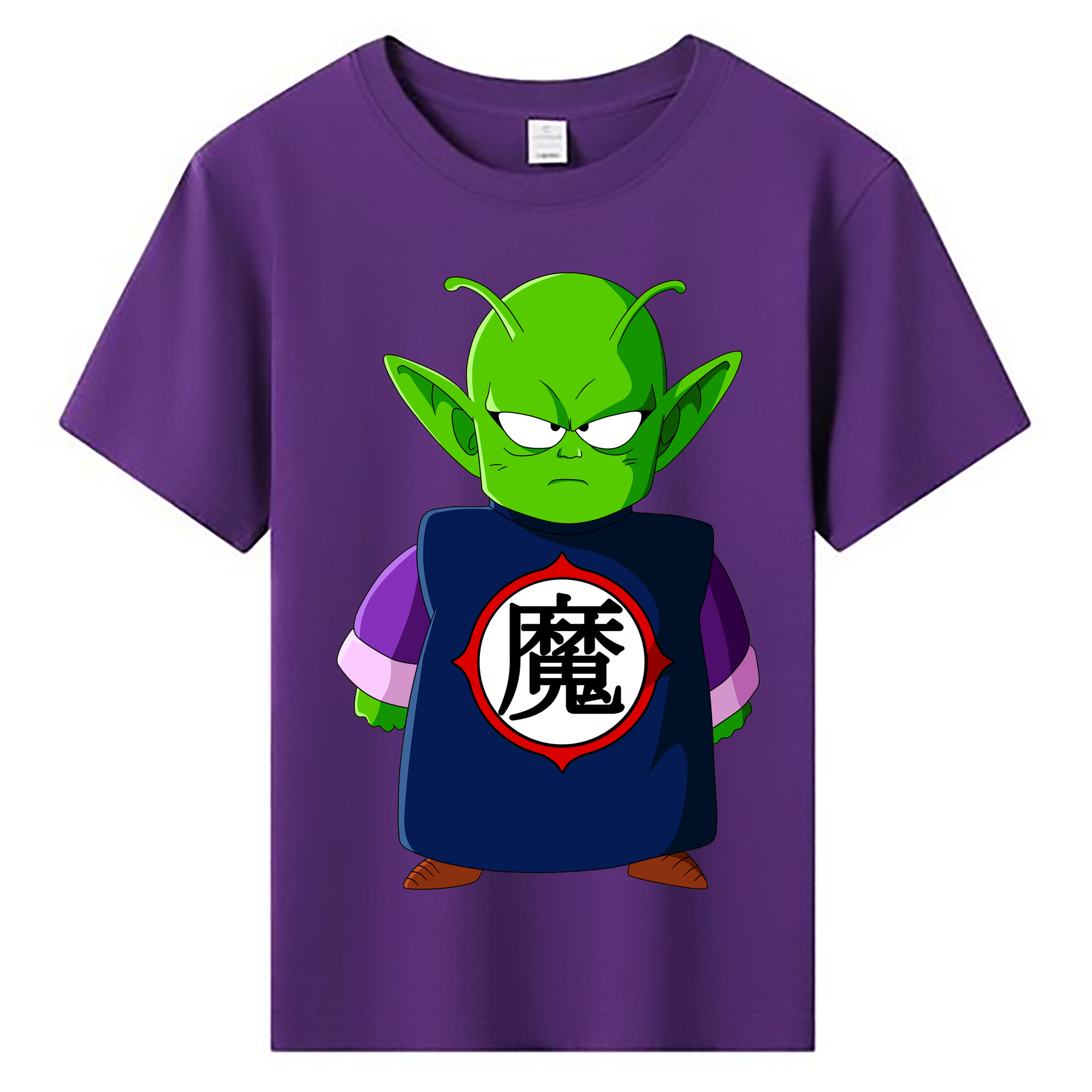 （画像用） ドラゴンボール ピッコロ DRAGON BALL Piccolo 綿100％キッズTシャツ（フロントプリント）