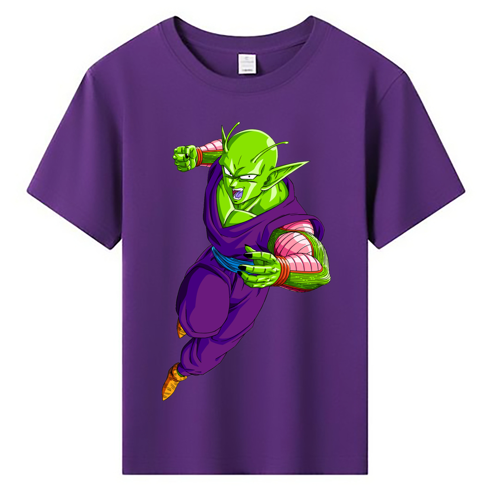 （画像用） ドラゴンボール ピッコロ DRAGON BALL Piccolo 綿100％キッズTシャツ（フロントプリント）
