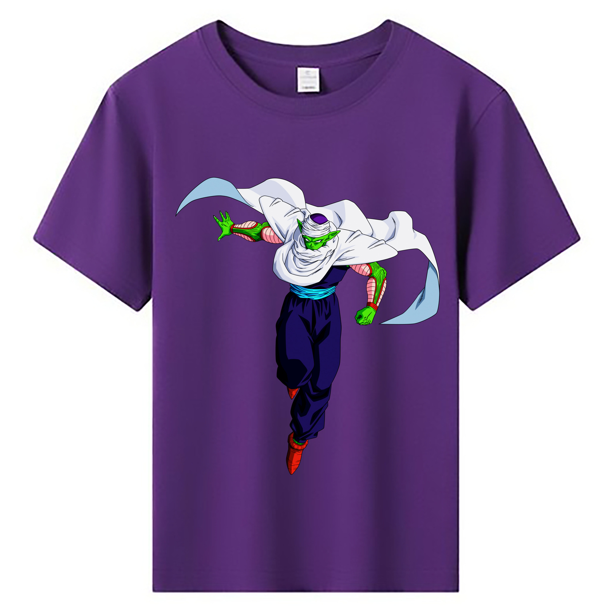 （画像用） ドラゴンボール ピッコロ DRAGON BALL Piccolo 綿100％キッズTシャツ（フロントプリント）