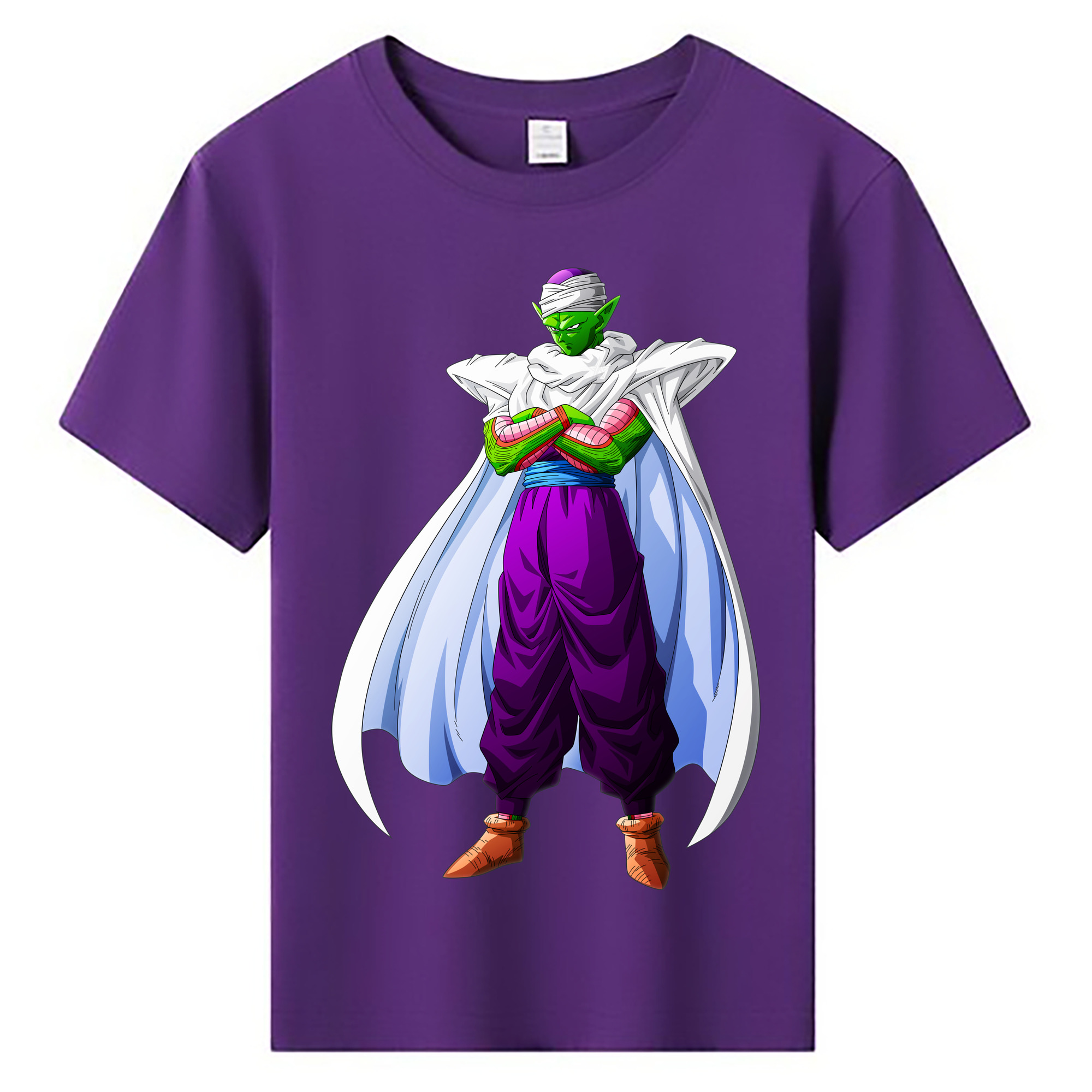 （画像用） ドラゴンボール ピッコロ DRAGON BALL Piccolo 綿100％キッズTシャツ（フロントプリント）