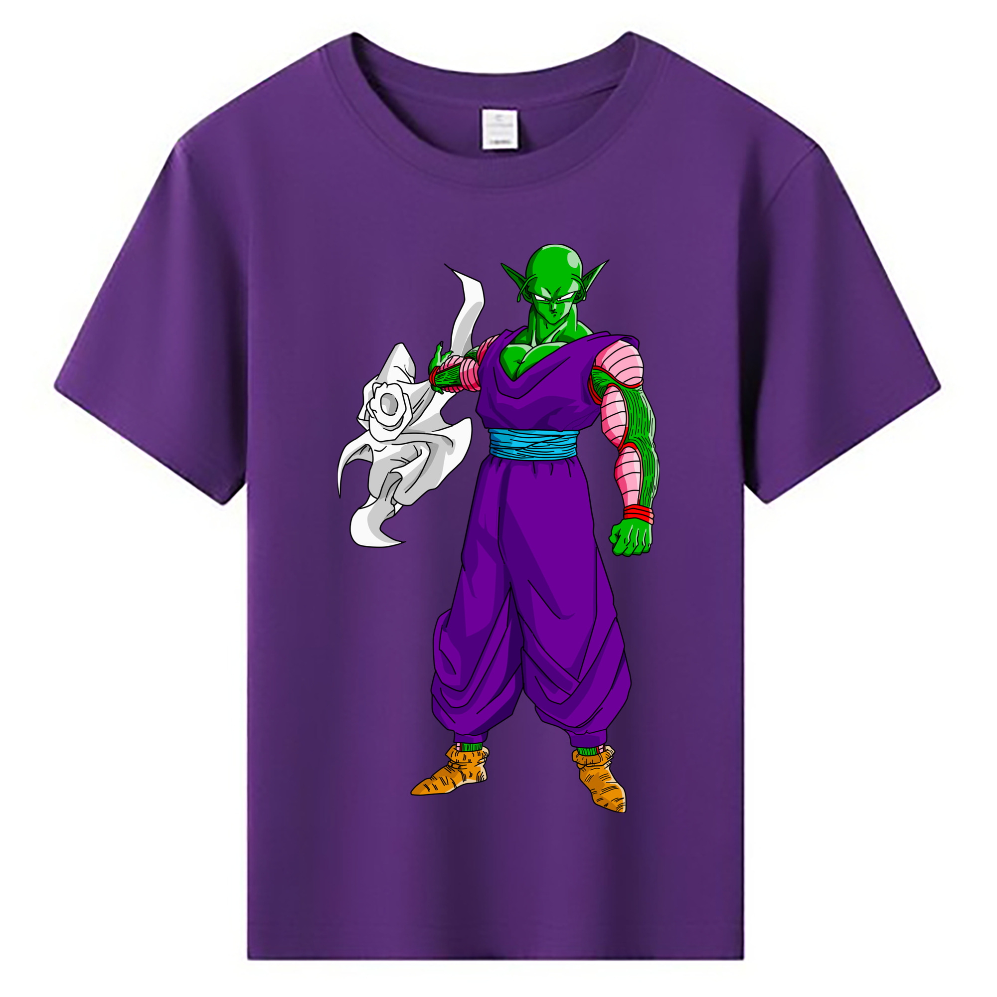 （画像用） ドラゴンボール ピッコロ DRAGON BALL Piccolo 綿100％キッズTシャツ（フロントプリント）