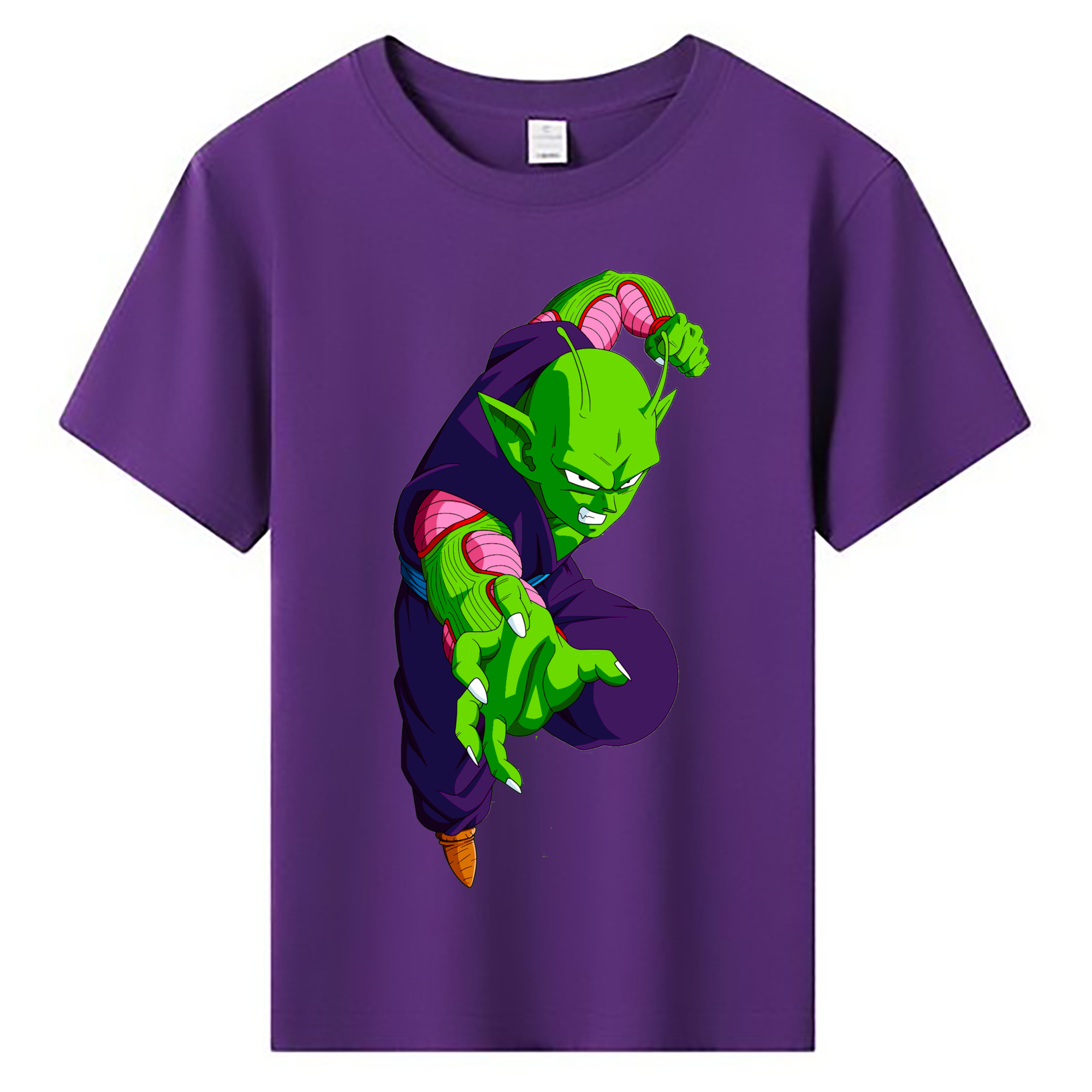 （画像用） ドラゴンボール ピッコロ DRAGON BALL Piccolo 綿100％キッズTシャツ（フロントプリント）