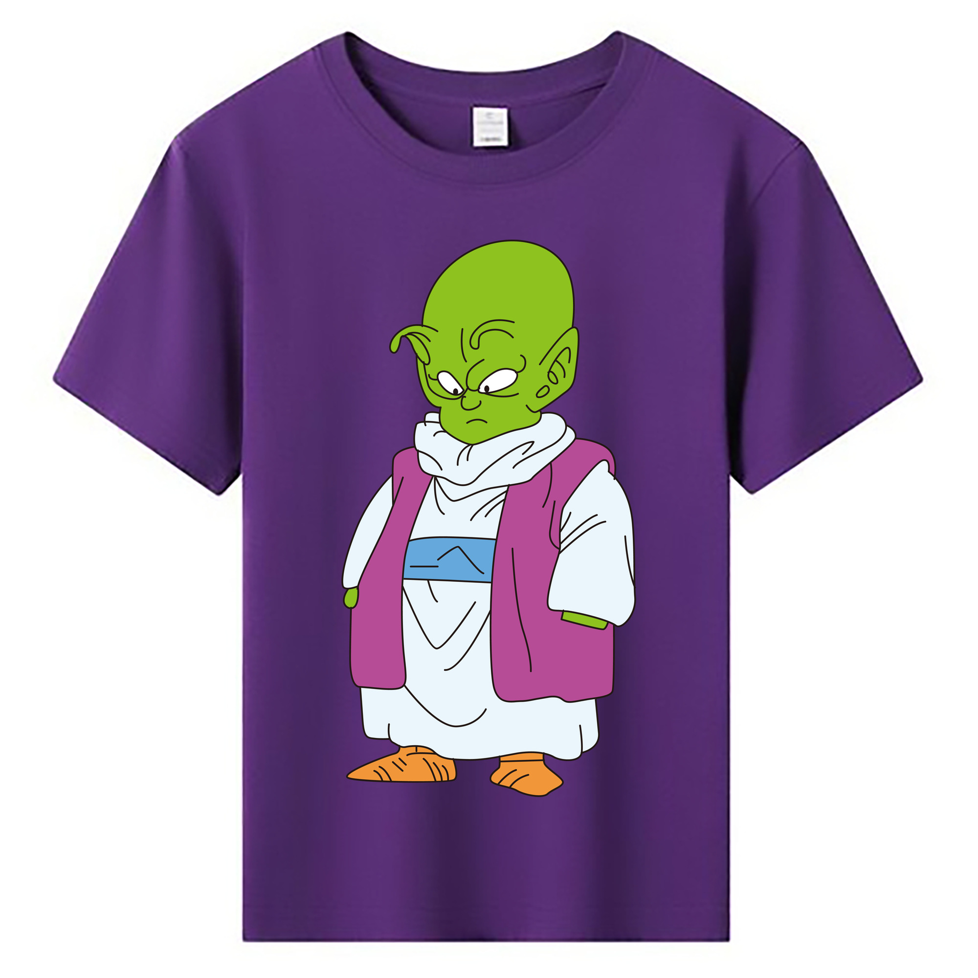 （画像用） ドラゴンボール ピッコロ DRAGON BALL Piccolo 綿100％キッズTシャツ（フロントプリント）