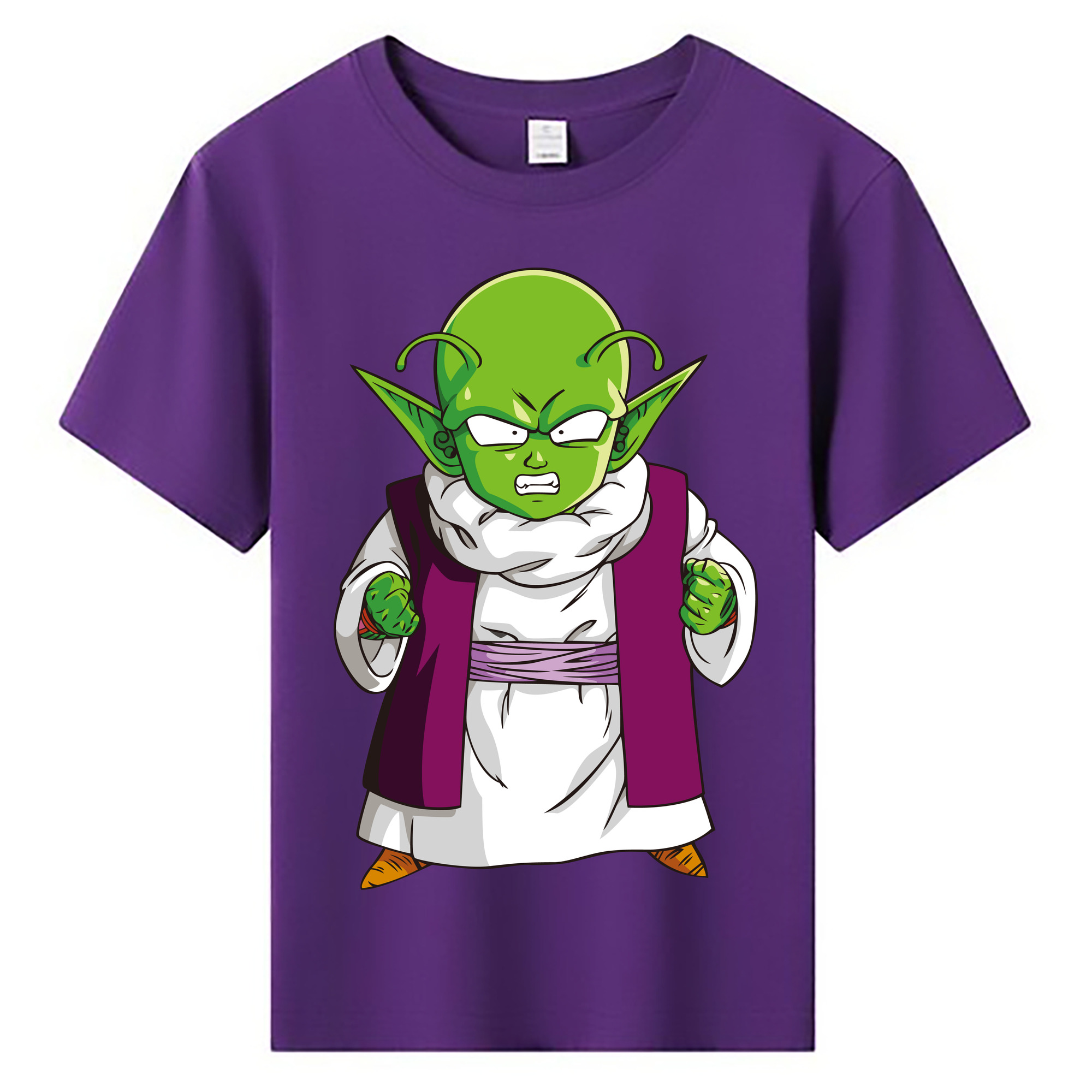 （画像用） ドラゴンボール ピッコロ DRAGON BALL Piccolo 綿100％キッズTシャツ（フロントプリント）