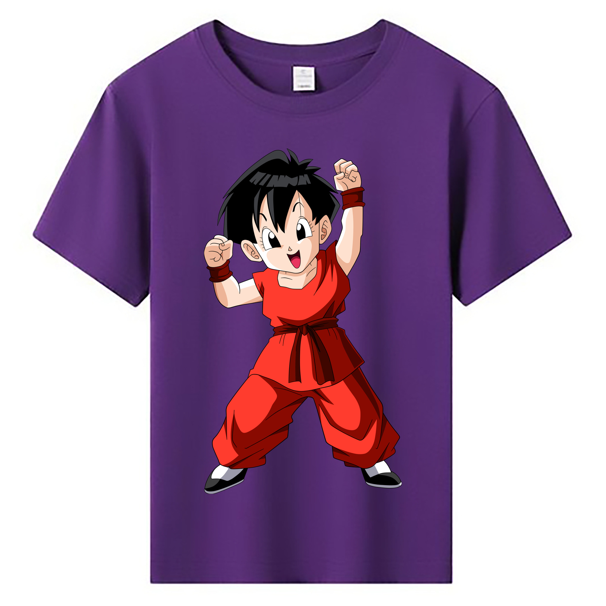 （画像用） ドラゴンボール パン DRAGON BALL Pan 綿100％キッズTシャツ（フロントプリント）