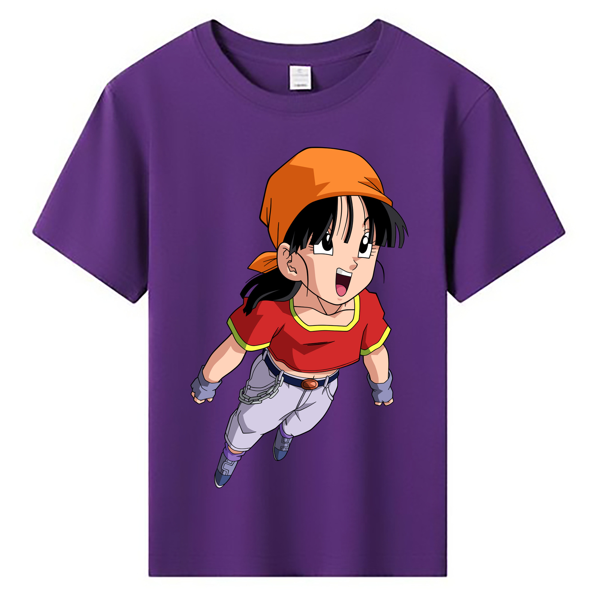 （画像用） ドラゴンボール パン DRAGON BALL Pan 綿100％キッズTシャツ（フロントプリント）