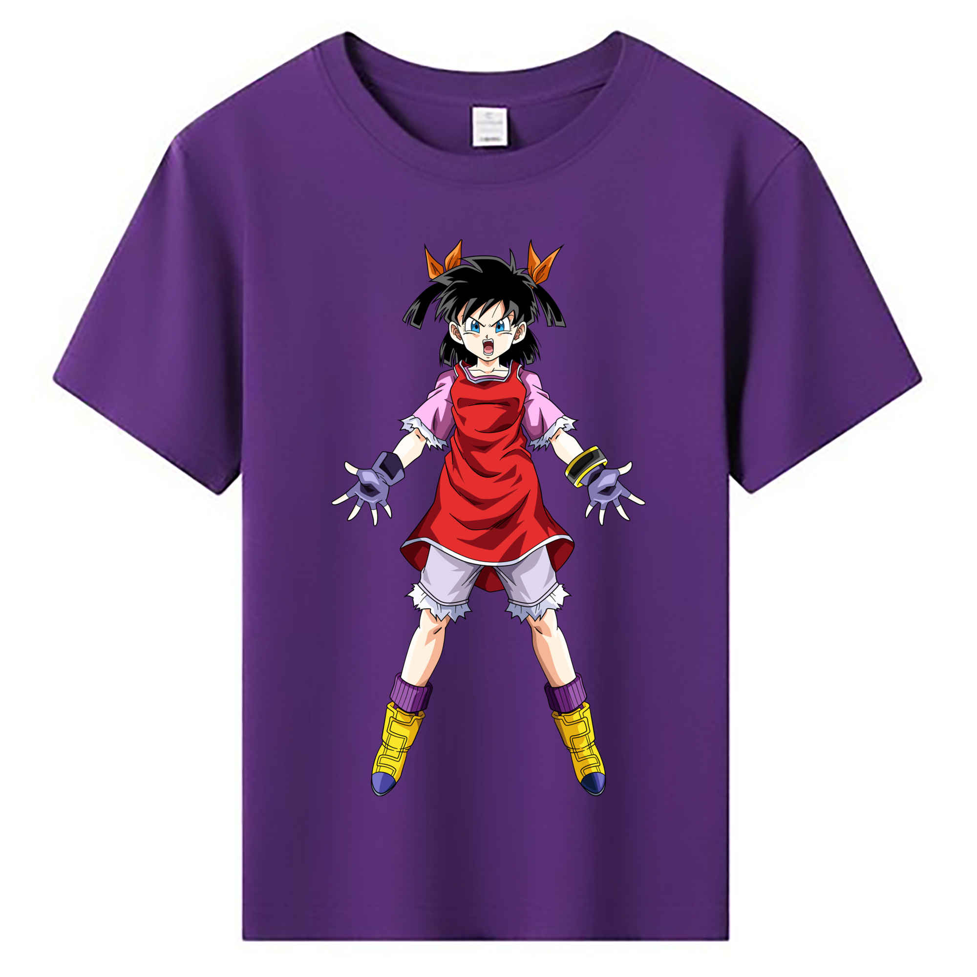 （画像用） ドラゴンボール パン DRAGON BALL Pan 綿100％キッズTシャツ（フロントプリント）