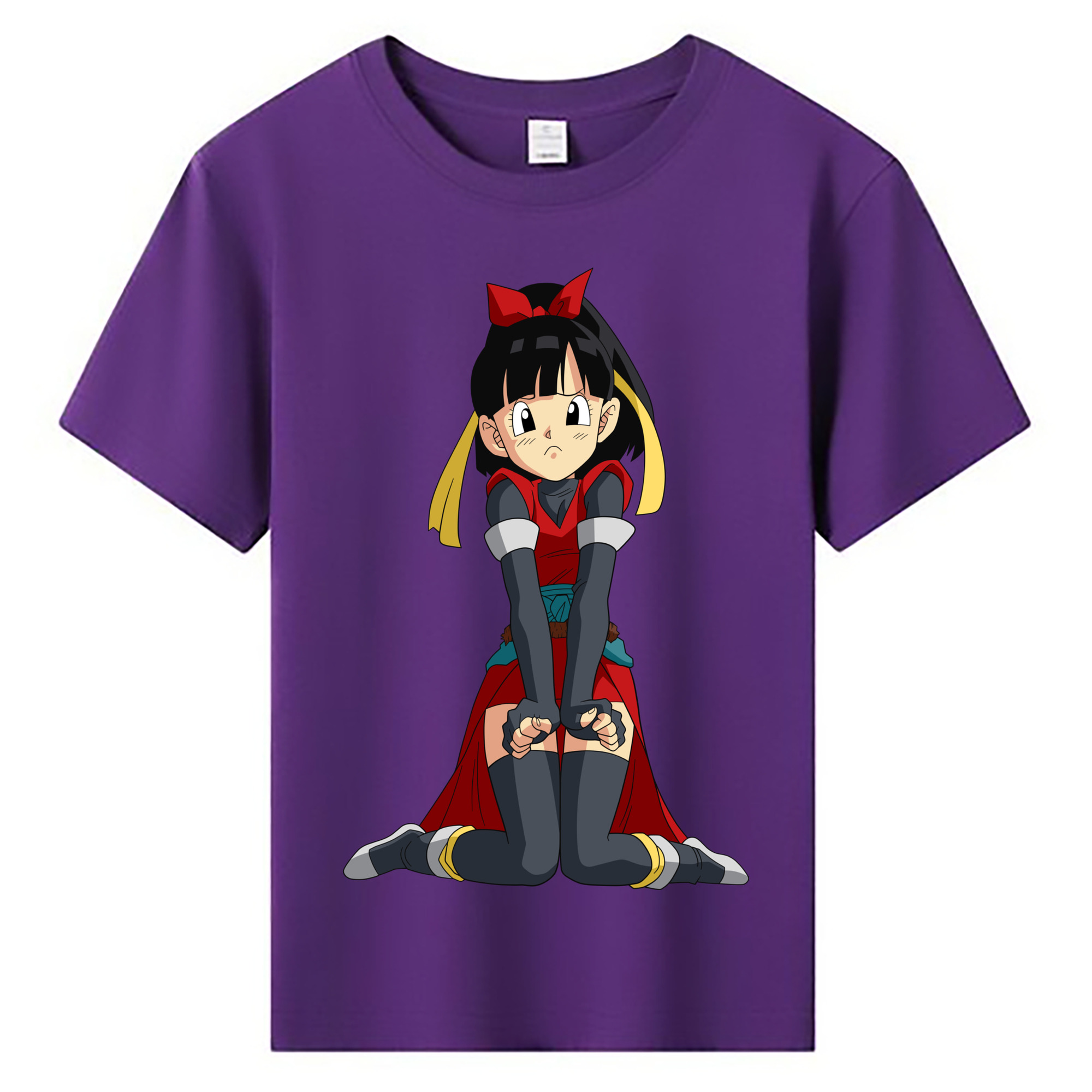 （画像用） ドラゴンボール パン DRAGON BALL Pan 綿100％キッズTシャツ（フロントプリント）