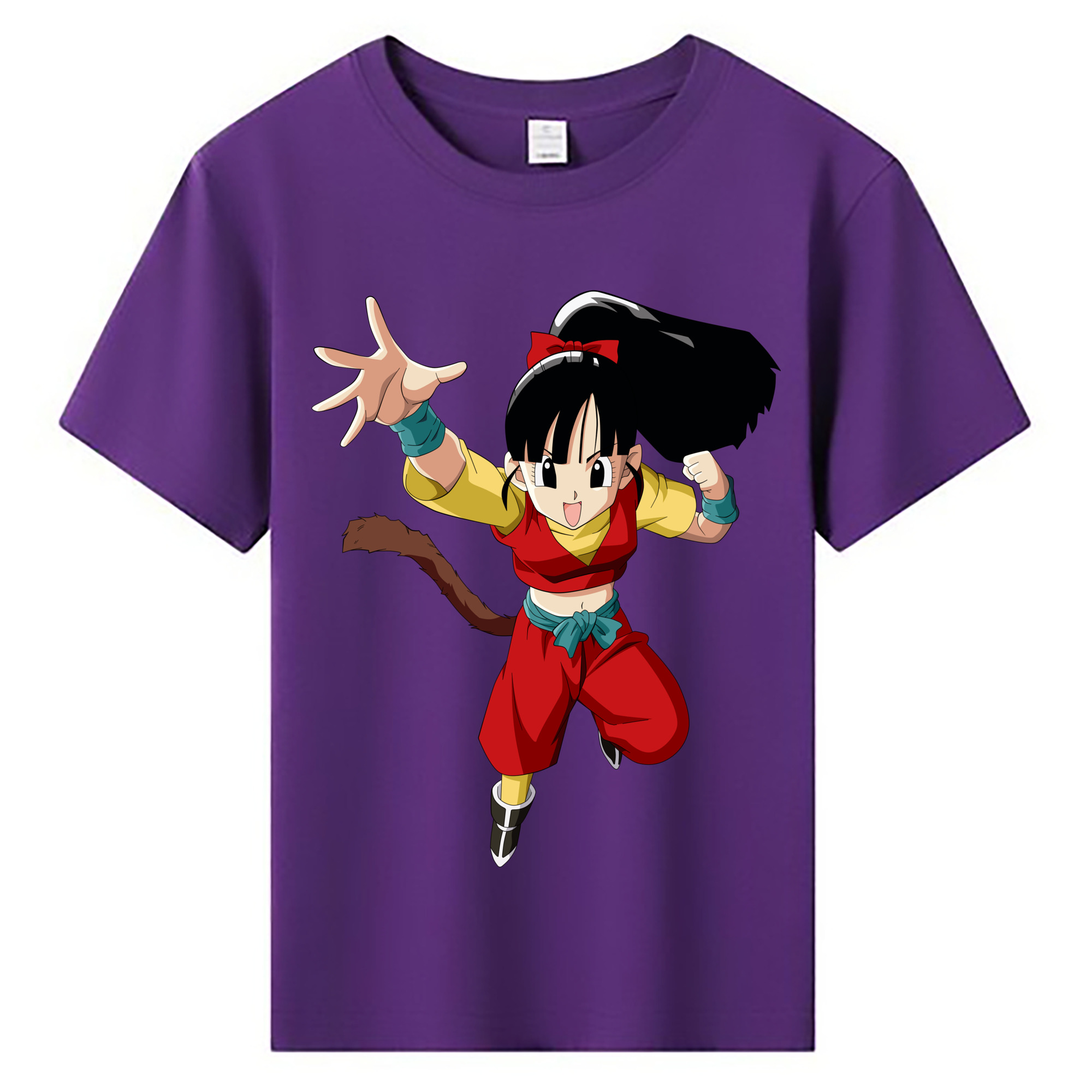 （画像用） ドラゴンボール パン DRAGON BALL Pan 綿100％キッズTシャツ（フロントプリント）