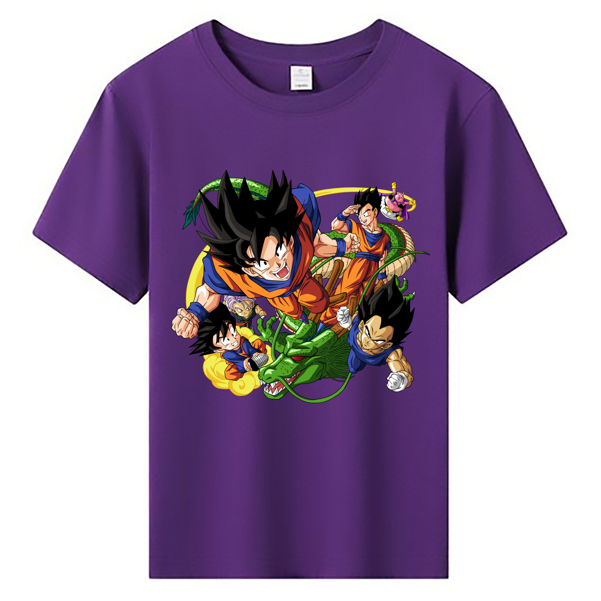 （画像用） ドラゴンボール DRAGON BALL 綿100％キッズTシャツ（フロントプリント）