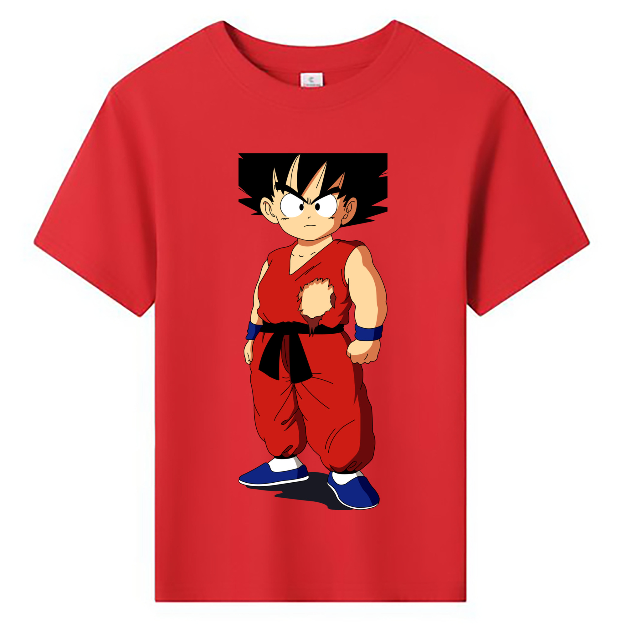 （画像用） ドラゴンボール 孫悟空（そん ごくう）Son Goku カカロット DRAGON BALL Kakarotto 綿100％キッズTシャツ（フロントプリント）