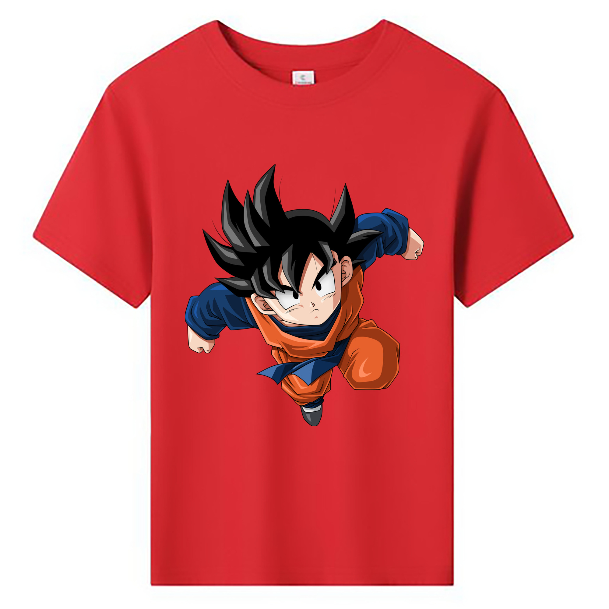 （画像用） ドラゴンボール 孫悟空（そん ごくう）Son Goku カカロット DRAGON BALL Kakarotto 綿100％キッズTシャツ（フロントプリント）