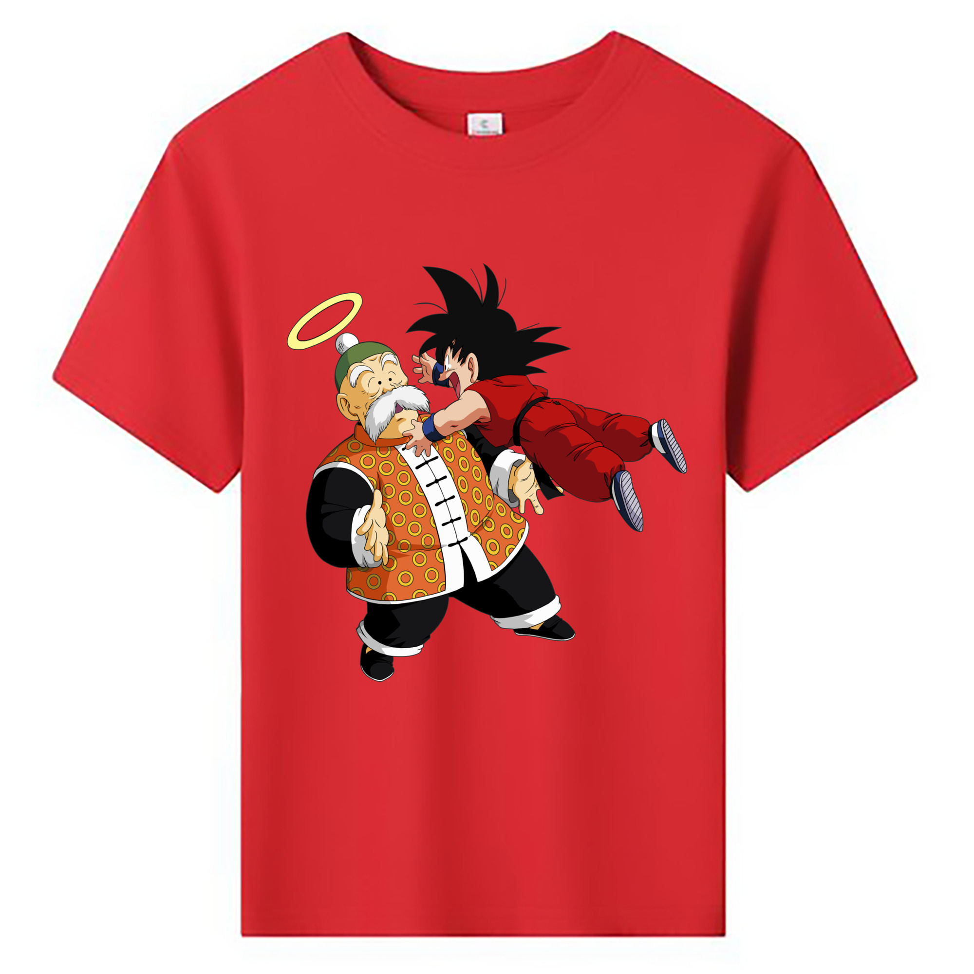 （画像用） ドラゴンボール 孫悟空（そん ごくう）Son Goku カカロット DRAGON BALL Kakarotto 綿100％キッズTシャツ（フロントプリント）