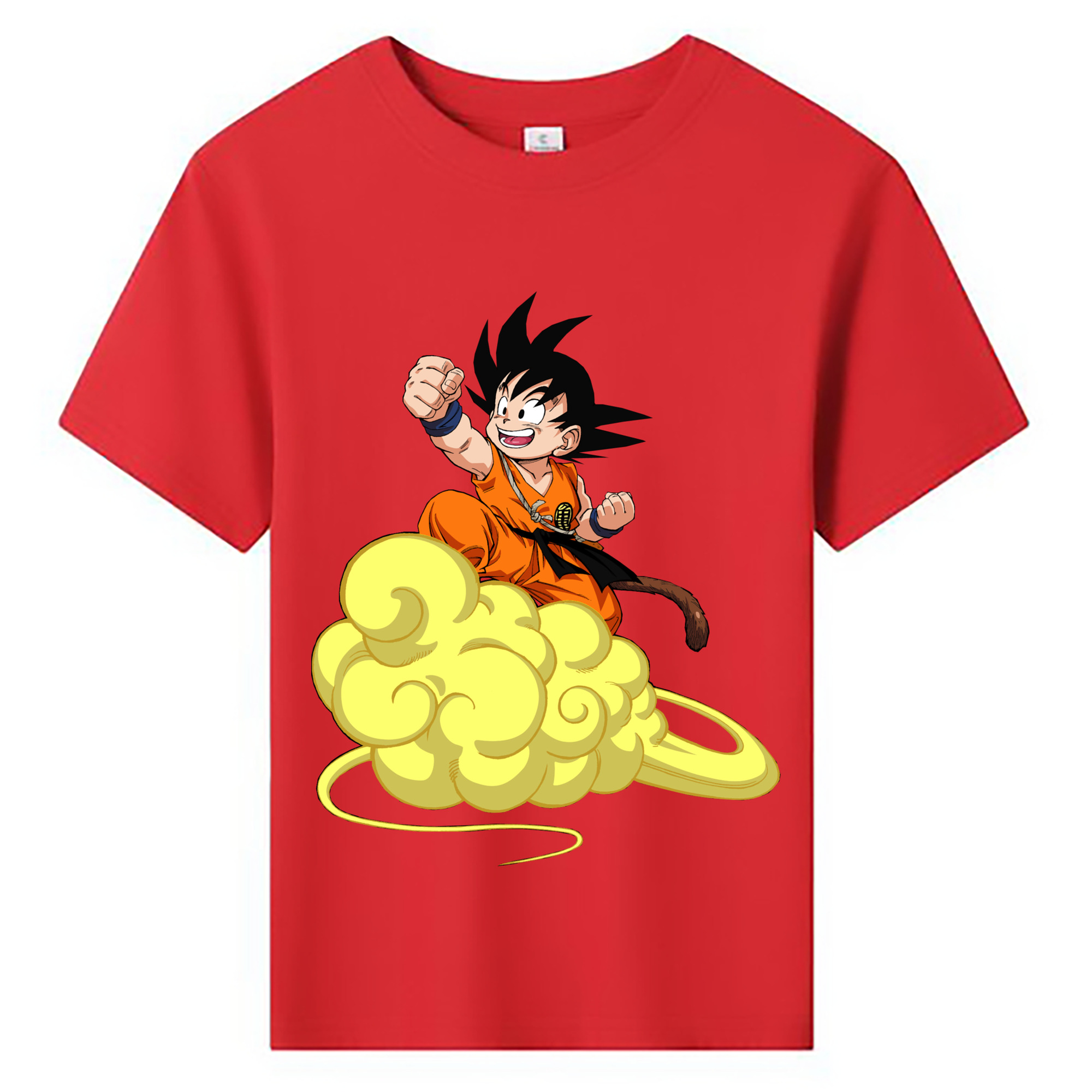 （画像用） ドラゴンボール 孫悟空（そん ごくう）Son Goku カカロット DRAGON BALL Kakarotto 綿100％キッズTシャツ（フロントプリント）