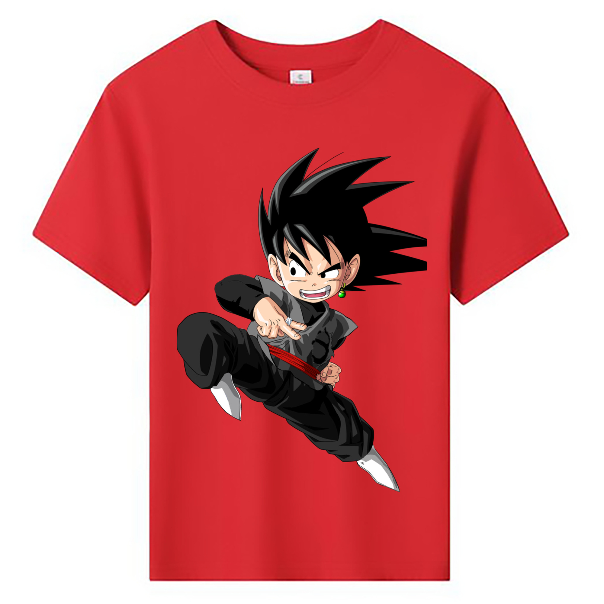 （画像用） ドラゴンボール 孫悟空（そん ごくう）Son Goku カカロット DRAGON BALL Kakarotto 綿100％キッズTシャツ（フロントプリント）