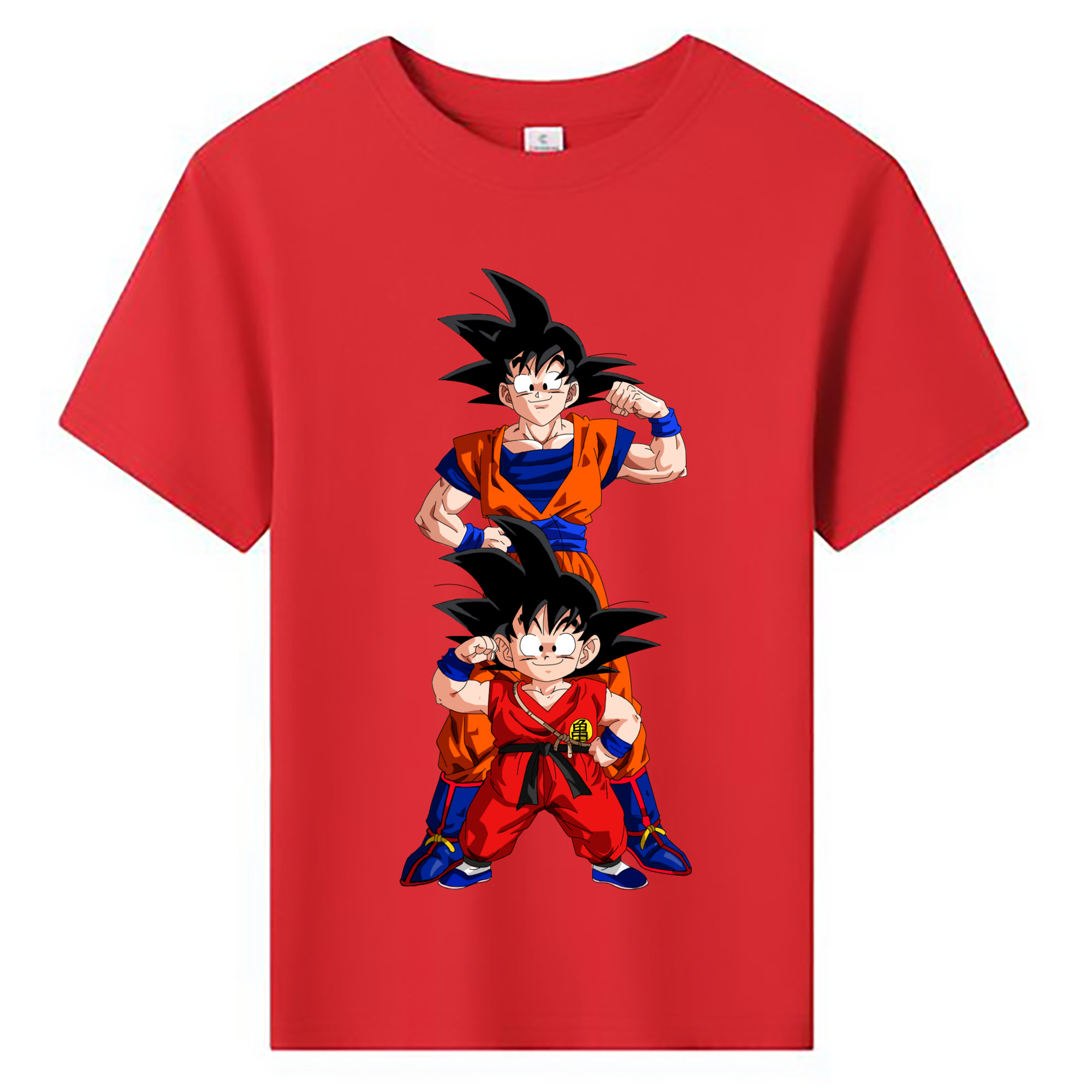 （画像用） ドラゴンボール 孫悟空（そん ごくう）Son Goku カカロット DRAGON BALL Kakarotto 綿100％キッズTシャツ（フロントプリント）