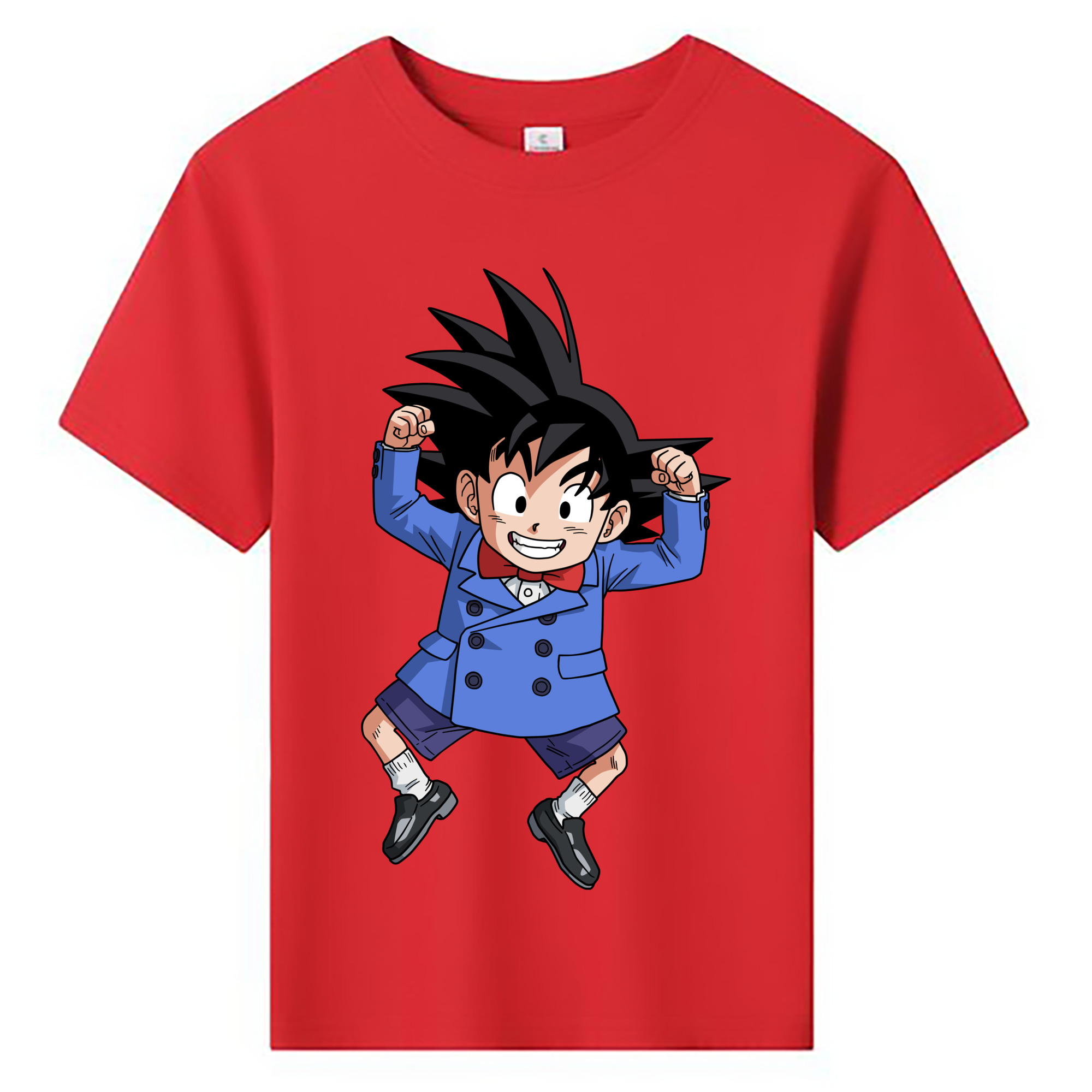 （画像用） ドラゴンボール 孫悟空（そん ごくう）Son Goku カカロット DRAGON BALL Kakarotto 綿100％キッズTシャツ（フロントプリント）