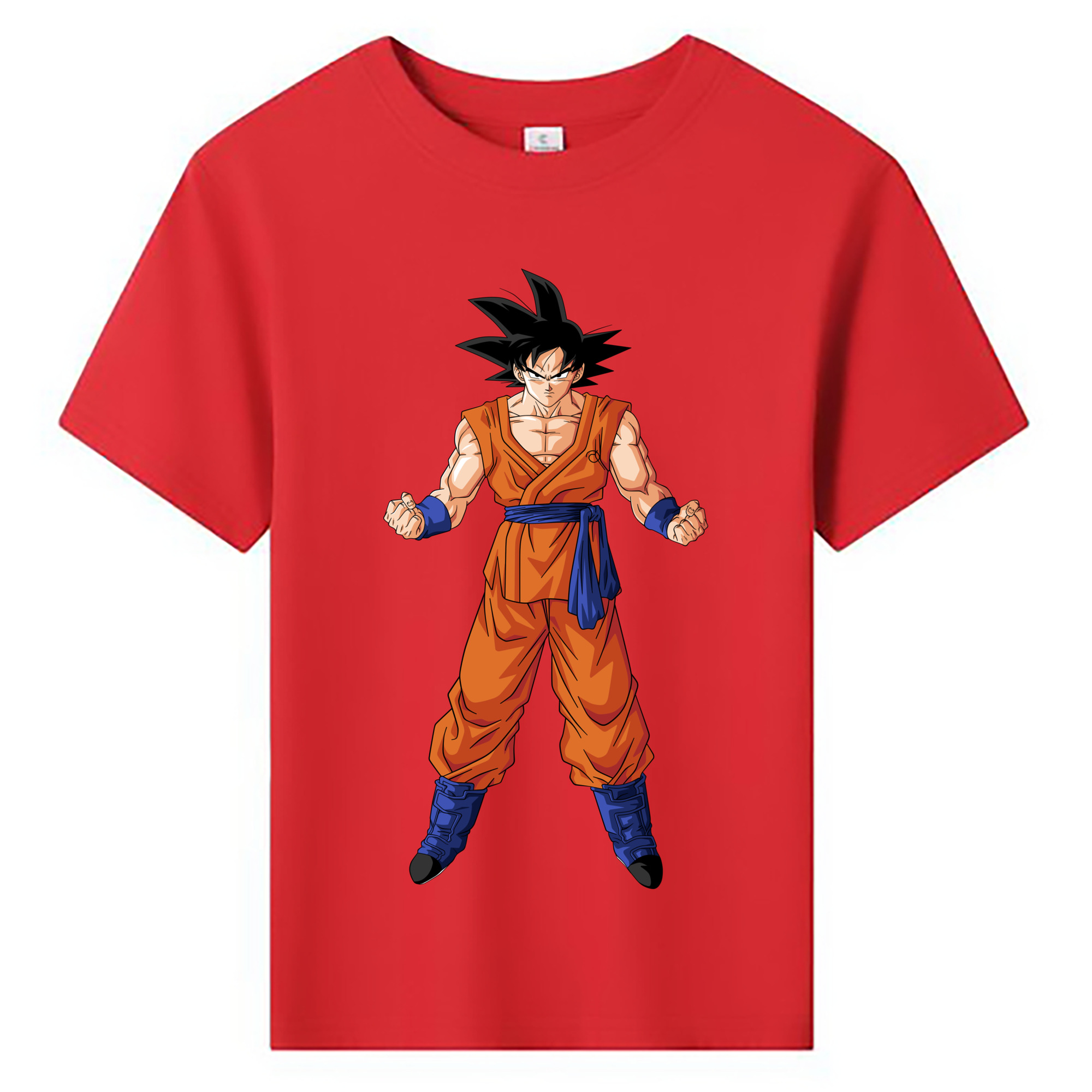 （画像用） ドラゴンボール 孫悟空（そん ごくう）Son Goku カカロット DRAGON BALL Kakarotto 綿100％キッズTシャツ（フロントプリント）