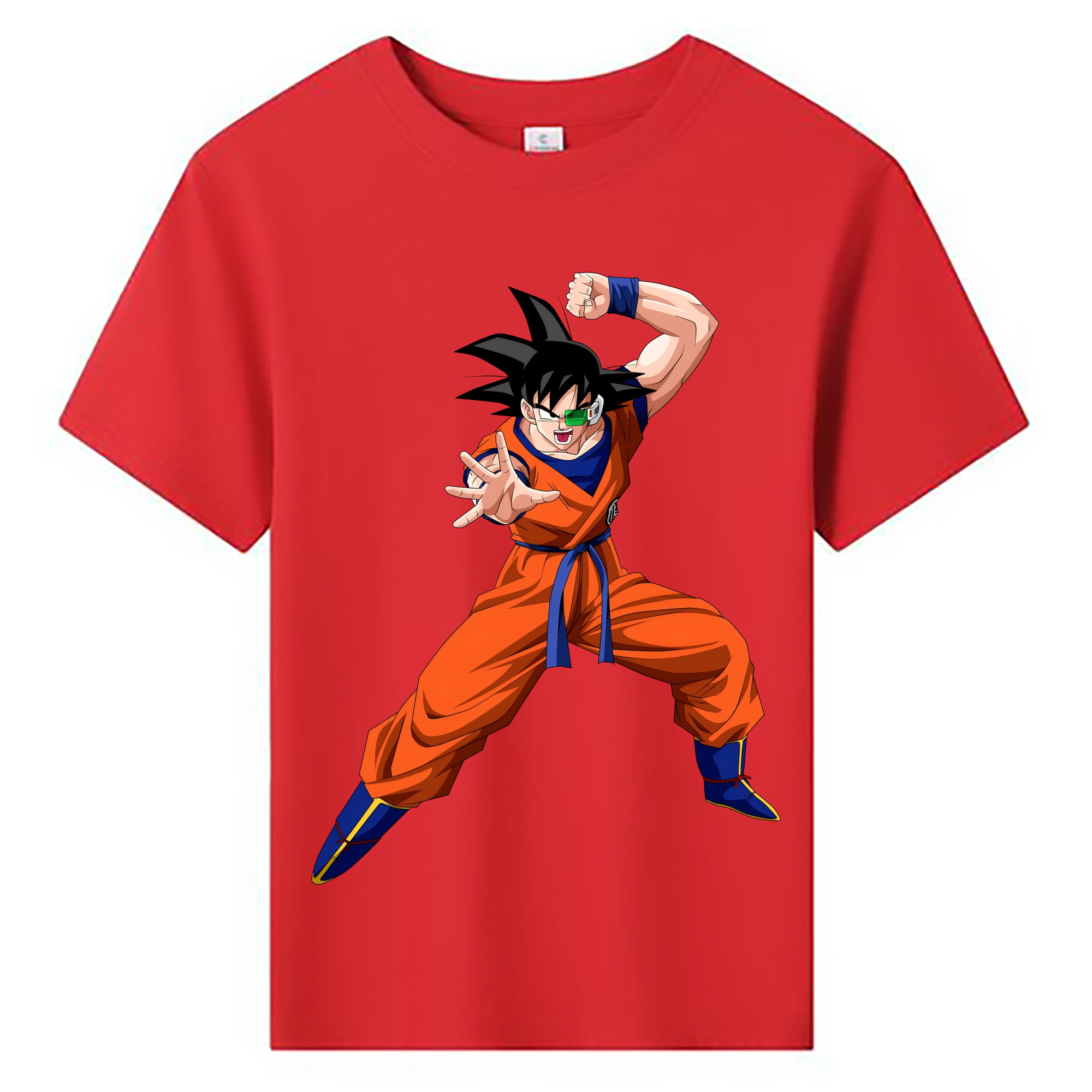 （画像用） ドラゴンボール 孫悟空（そん ごくう）Son Goku カカロット DRAGON BALL Kakarotto 綿100％キッズTシャツ（フロントプリント）