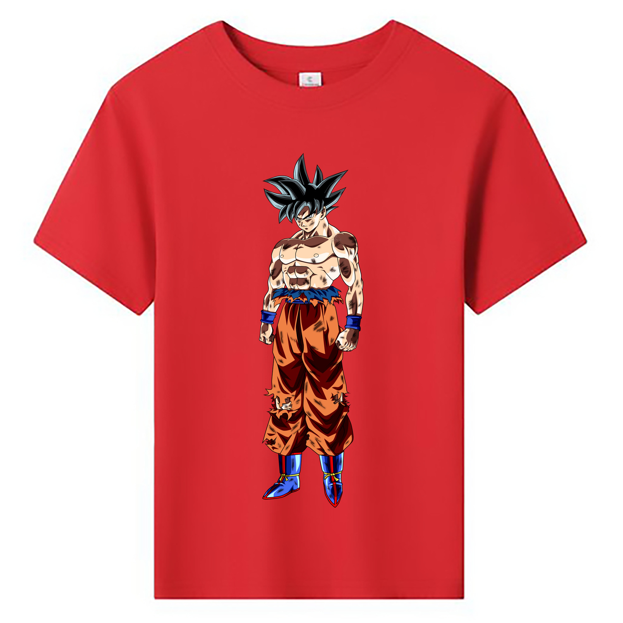 （画像用） ドラゴンボール 孫悟空（そん ごくう）Son Goku カカロット DRAGON BALL Kakarotto 綿100％キッズTシャツ（フロントプリント）